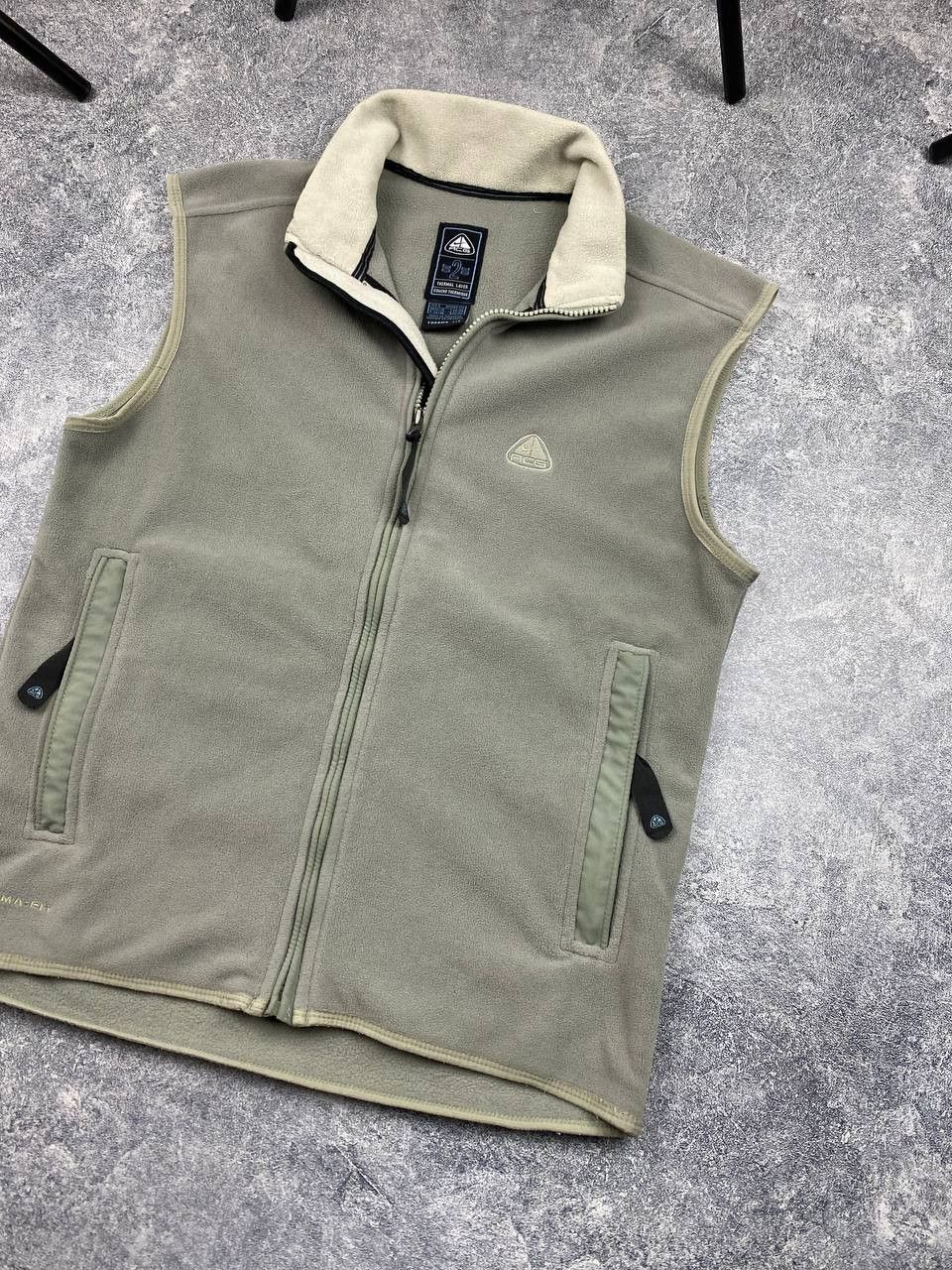 Nike ACG × Vintage Retro Nike ACG Fleece Vest 90’s Thermal Layer Size US S / EU 44-46 / 1 - 4 Thumbnail