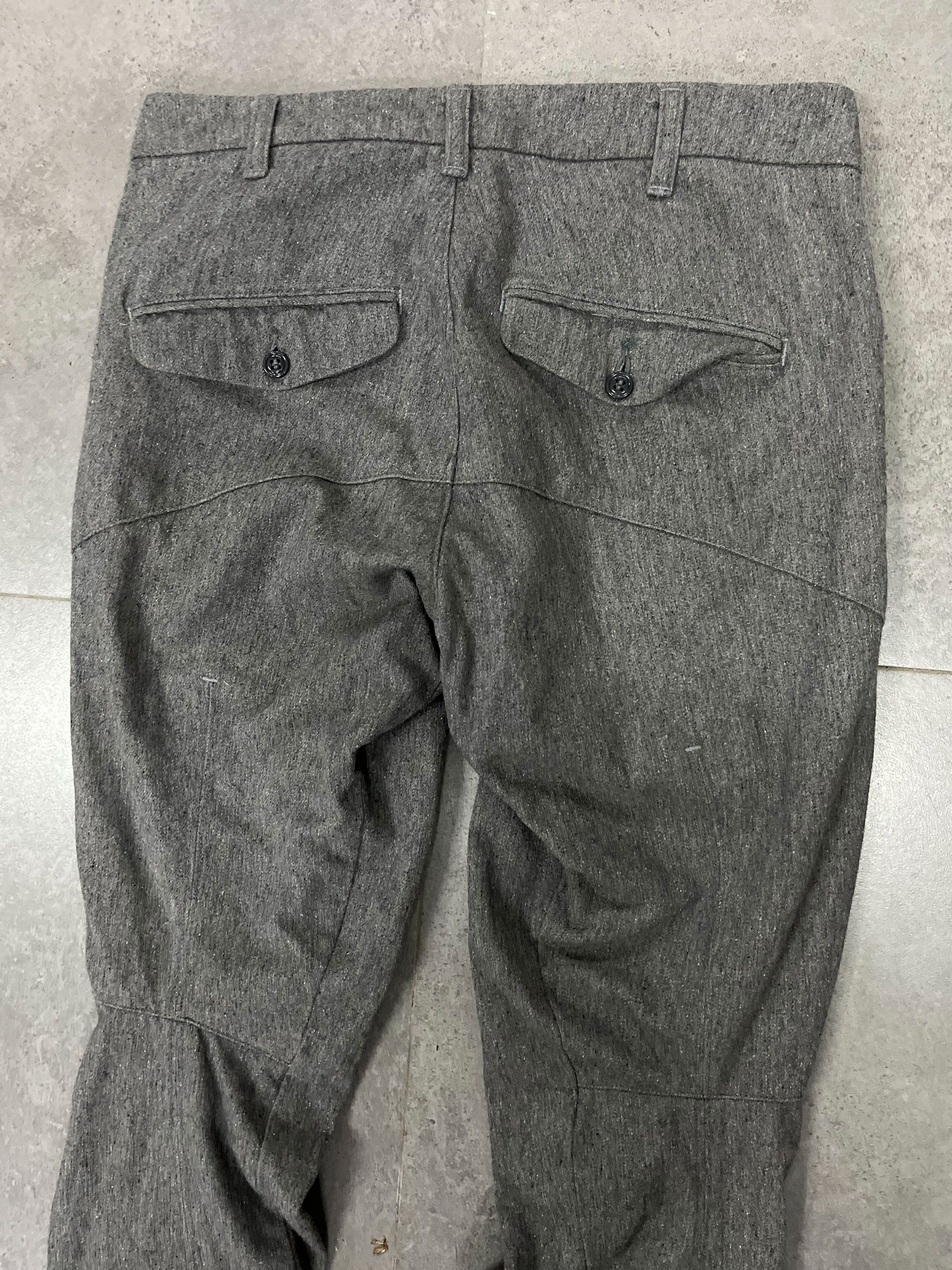 Craftsman × Designer × Japanese Brand White Line Japan Knee Ankle Pant Salt Pepper Size US 32 / EU 48 - 6 Thumbnail