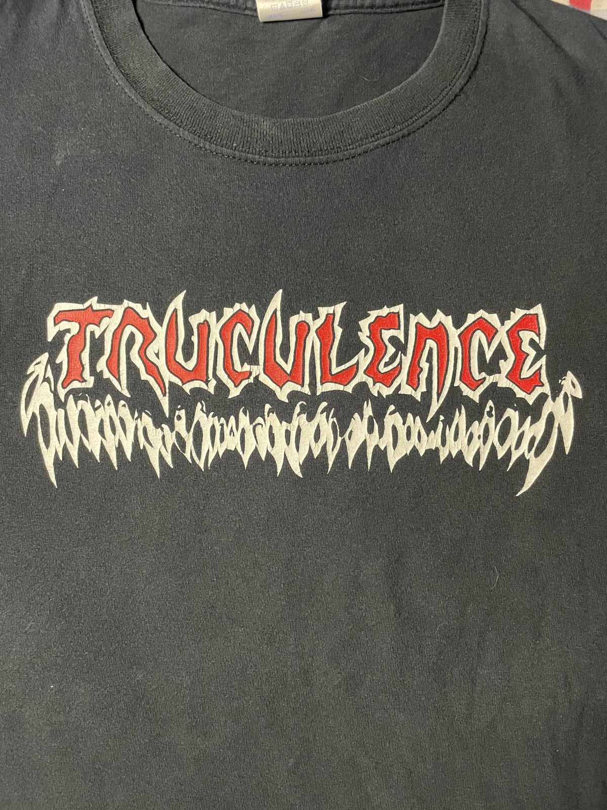 Gildan Vintage Truculence Texas Grindcore Death Metal shirt Size US XL / EU 56 / 4 - 2 Thumbnail