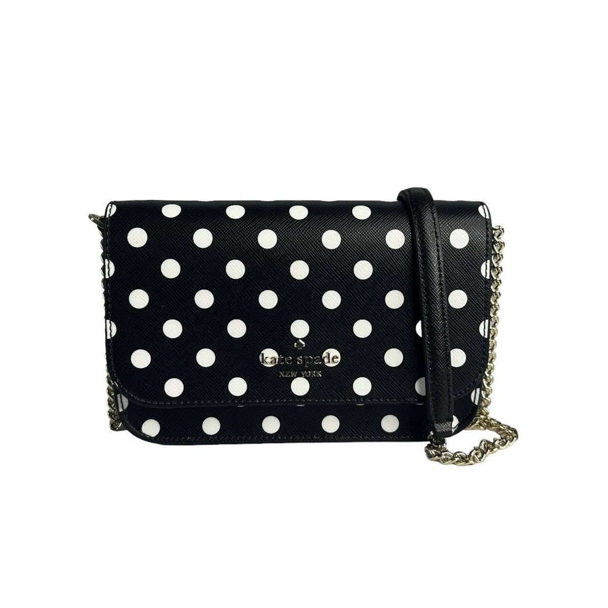Kate Spade Kate Spade Cheers Boxed Black and white Crossbody Clutch bag Size ONE SIZE - 3 Thumbnail