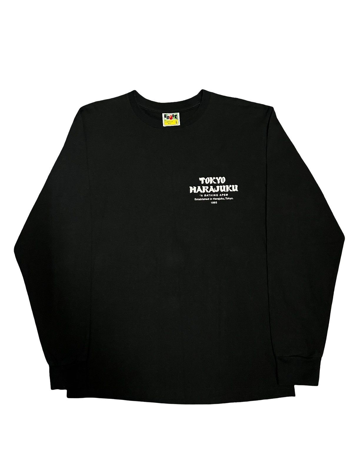 Bape A Bathing Ape Japan Culture Daruma Long Sleeve T-Shirt Size US L / EU 52-54 / 3 - 2 Thumbnail