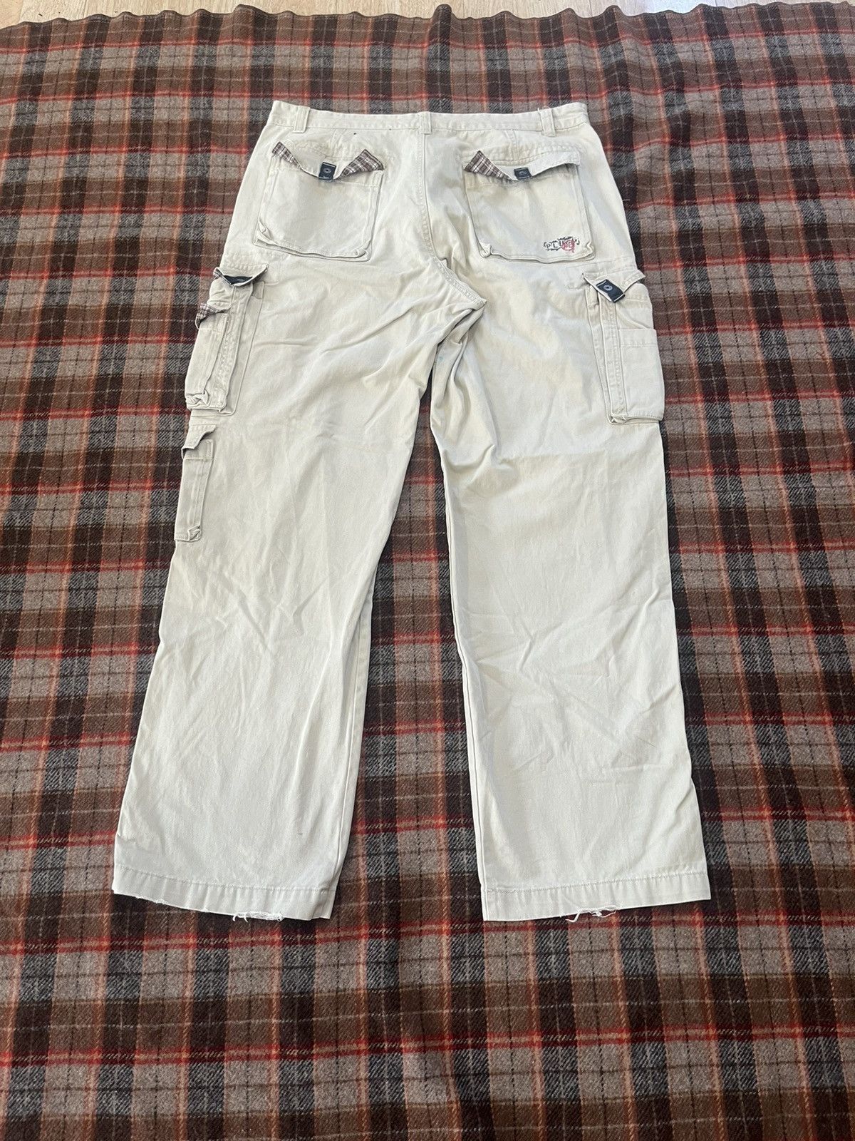 JNCO Vintage 90’s Super Baggy Wide Leg PLUGG Cargo Jeans Pants Size US 36 / EU 52 - 9 Thumbnail