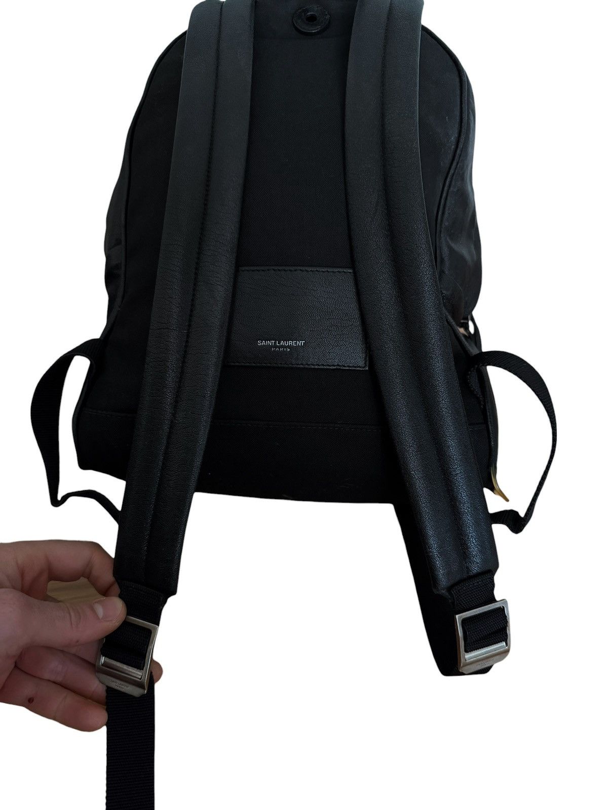 Saint Laurent Paris Hedi City Leather Bag Backpack Size ONE SIZE - 6 Thumbnail