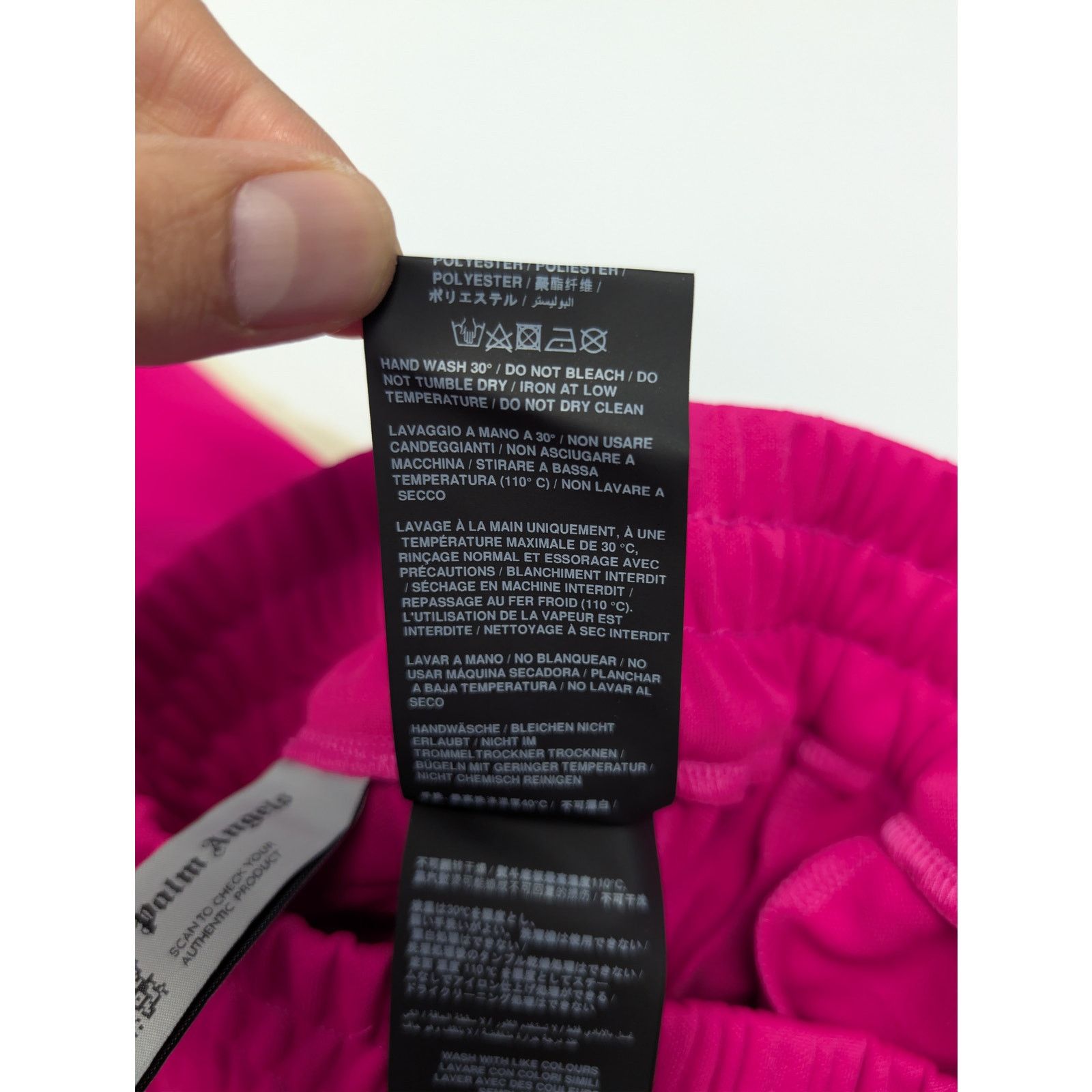 Palm Angels o1rshd1 Classic Logo Track Pants in PA Fuchsia Fluo Size US 30 / EU 46 - 18 Thumbnail