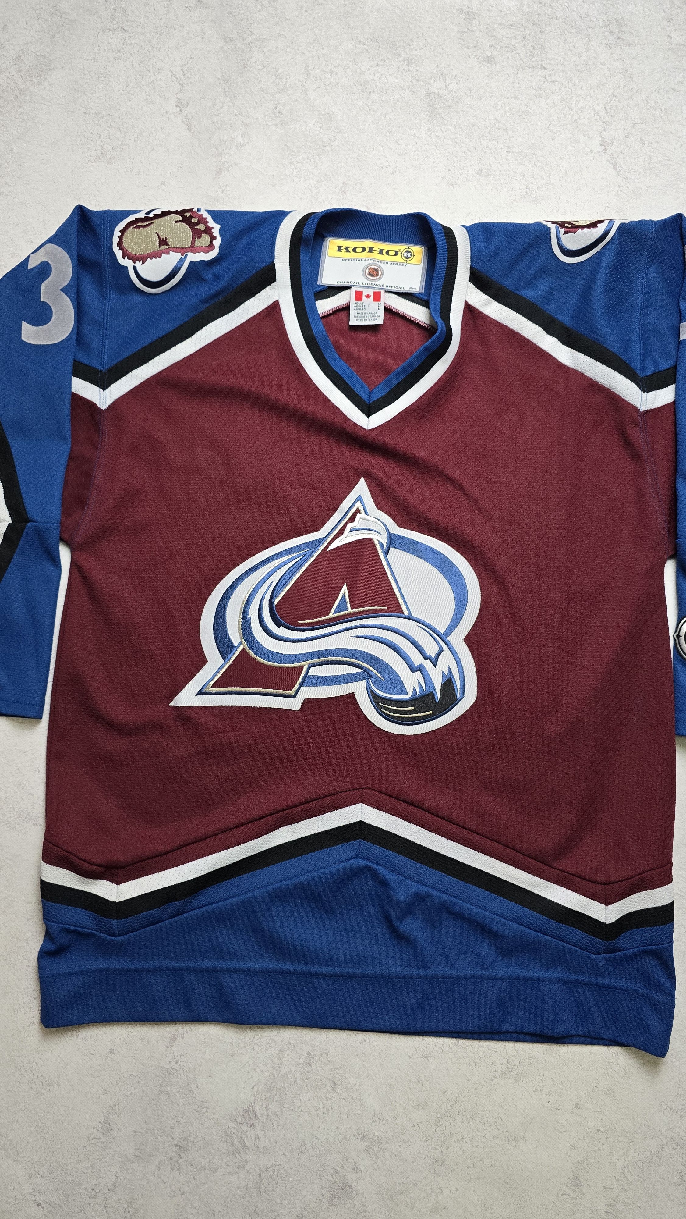Koho Colorado Avalanche NHL Hockey Jersey Custom Name MAXX #33 Size US M / EU 48-50 / 2 - 18 Thumbnail
