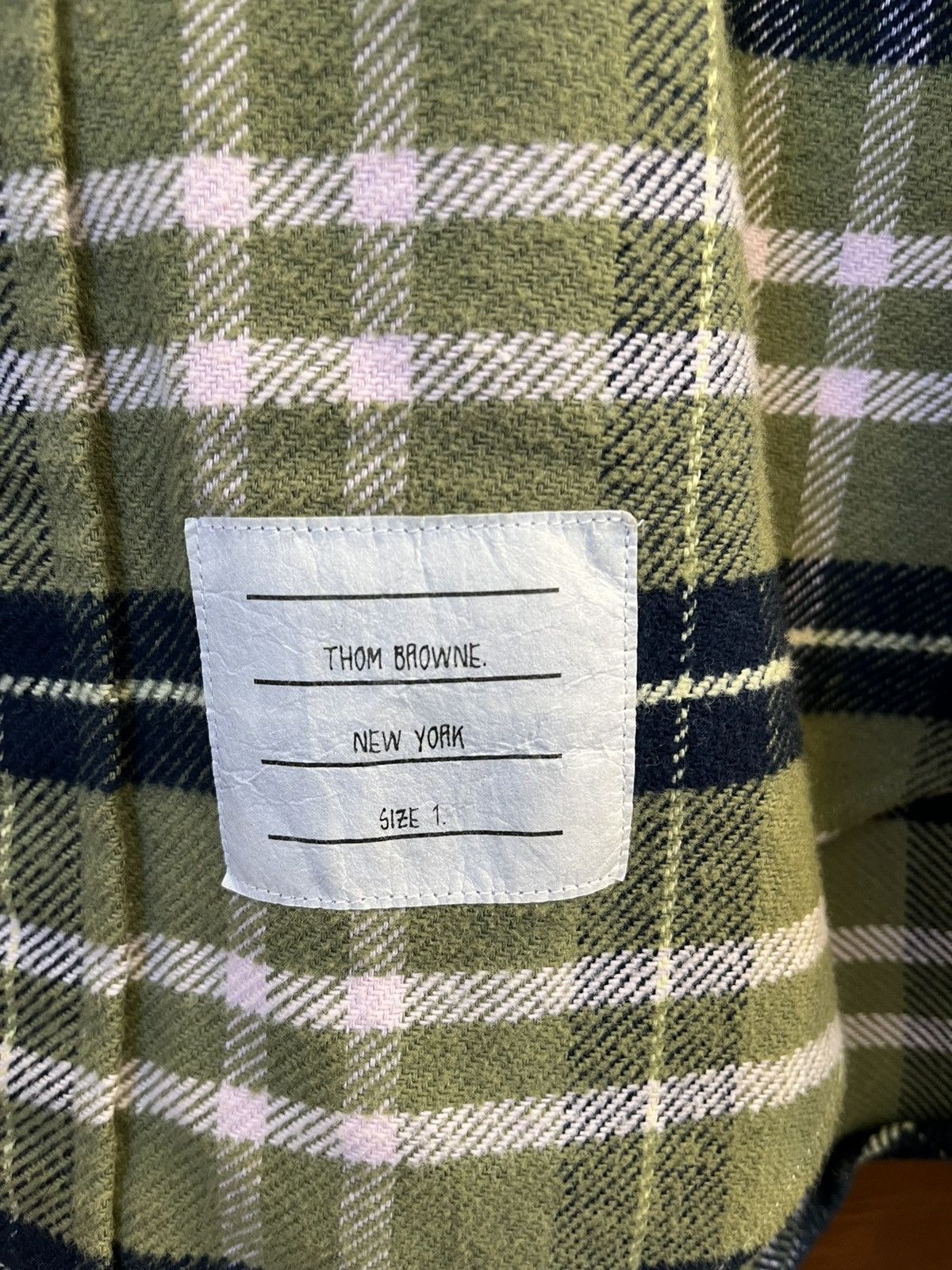 Thom Browne Thom Browne Shirt flannel Size US S / EU 44-46 / 1 - 3 Thumbnail