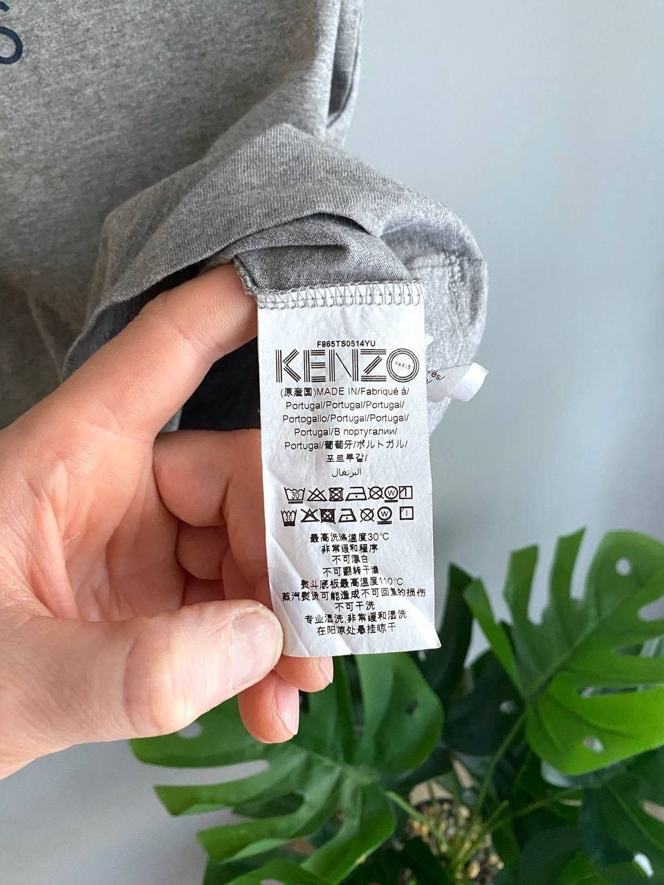 Kenzo Kenzo Paris Tiger Logo Men's Grey T-Shirt, Size S Size US S / EU 44-46 / 1 - 9 Thumbnail