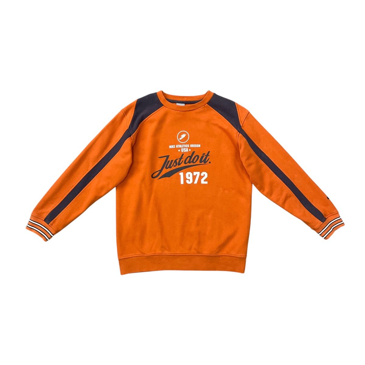 Nike × Vintage Vintage Nike Athletics Oregon USA Sweatshirt Young XL (S) Size US S / EU 44-46 / 1 - 1 Thumbnail