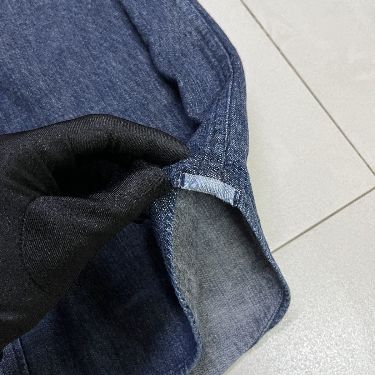 Levi's × Levi's Vintage Clothing × Vintage Levis Western Pocket Denim Shirt Size US S / EU 44-46 / 1 - 6 Thumbnail