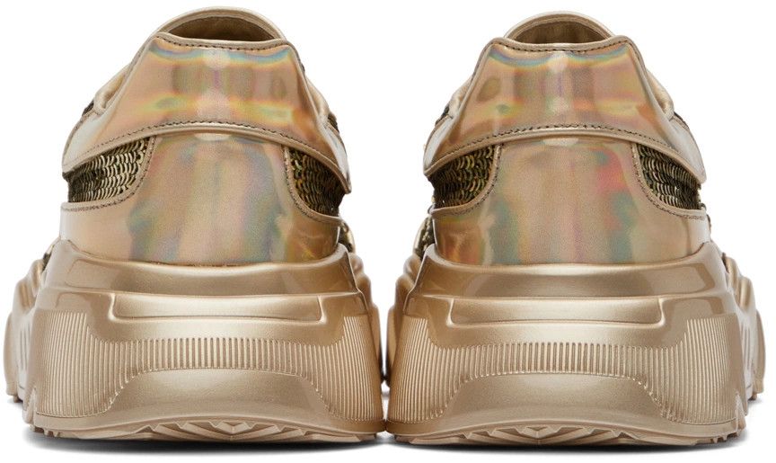 Dolce & Gabbana o1y0125 Low-Top Sneakers in Gold Size US 6.5 / EU 39-40 - 4 Thumbnail