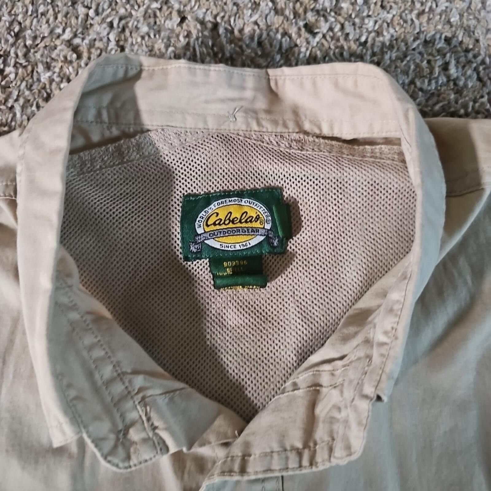 Cabelas Cabelas XLT Outdoorsman Button Up Shirt Size US XL / EU 56 / 4 - 4 Thumbnail