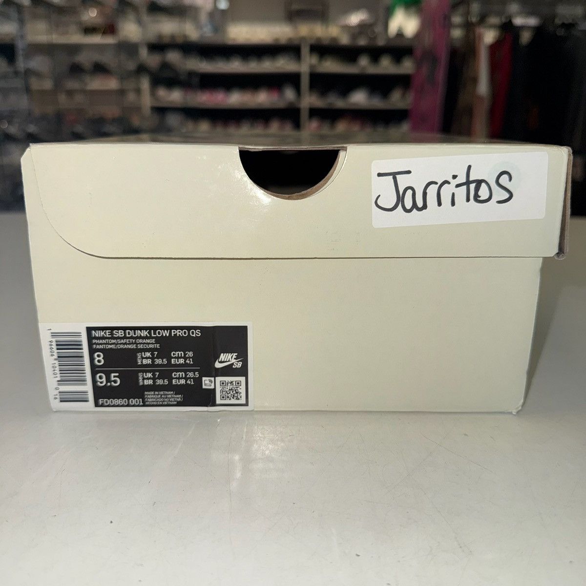 Nike Size 8 - Nike SB Dunk Low x Jarritos - FD0860-001 Size US 8 / EU 41 - 8 Thumbnail