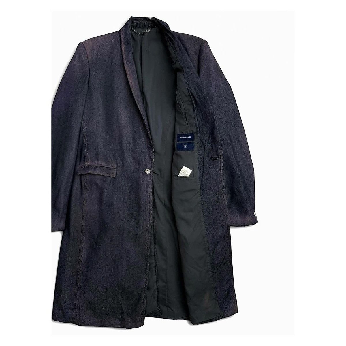 Maison MIHARA YASUHIRO Miharayasuhiro Denim/Purple Coat Size US M / EU 48-50 / 2 - 5 Thumbnail