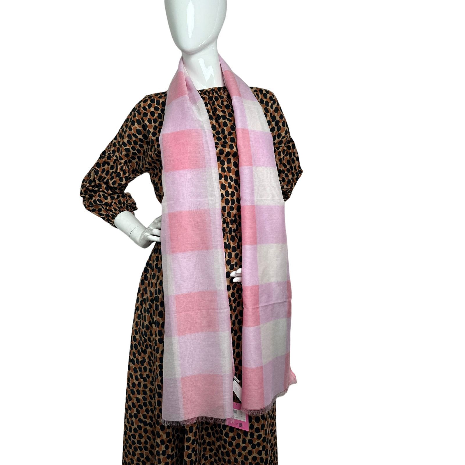 Kate Spade Kate Spade new york gingham oblong scarf Size ONE SIZE - 4 Thumbnail