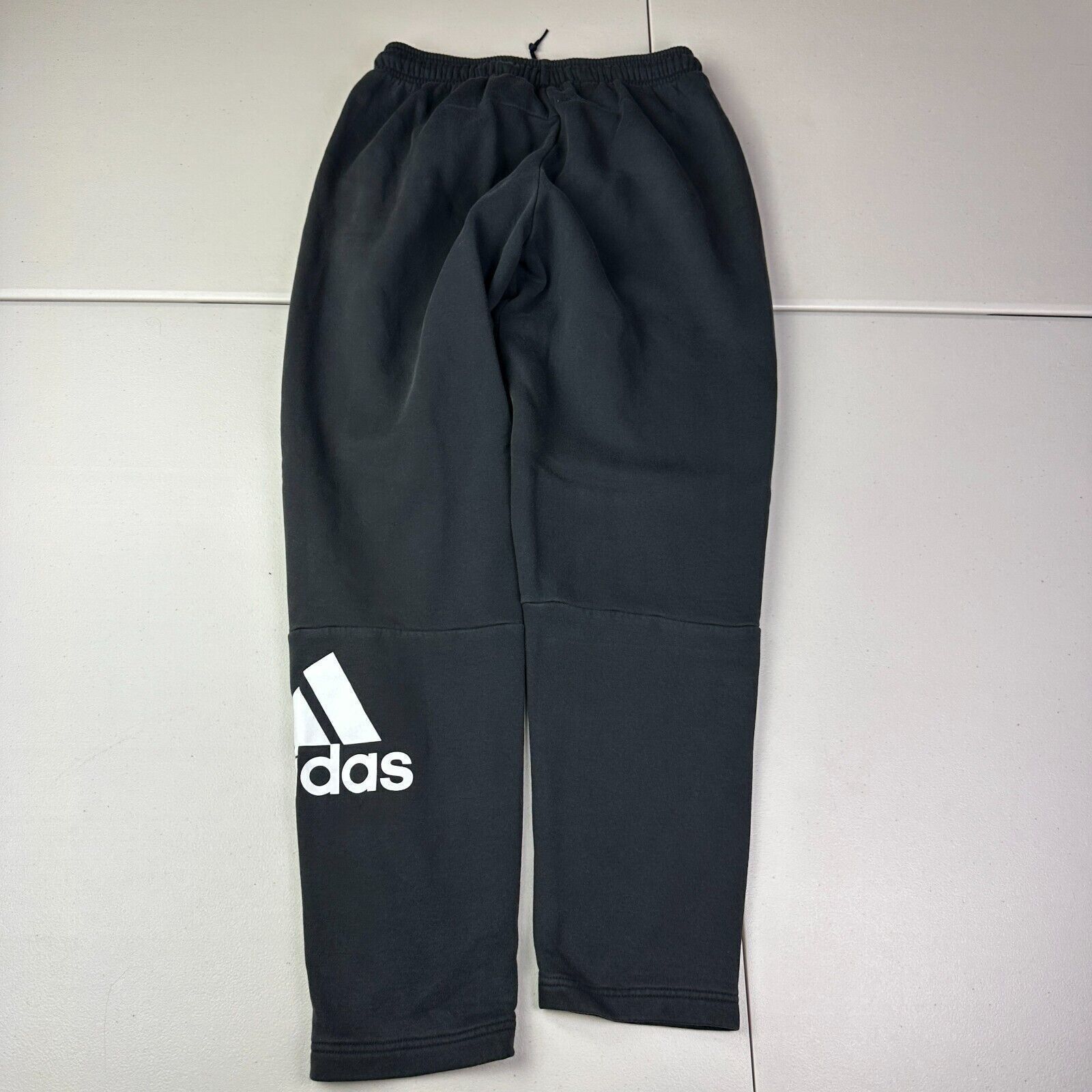 Adidas Adidas Sweatpants Mens Athletic Pants Black Logo Drawstrings Size US 28 / EU 44 - 2 Thumbnail