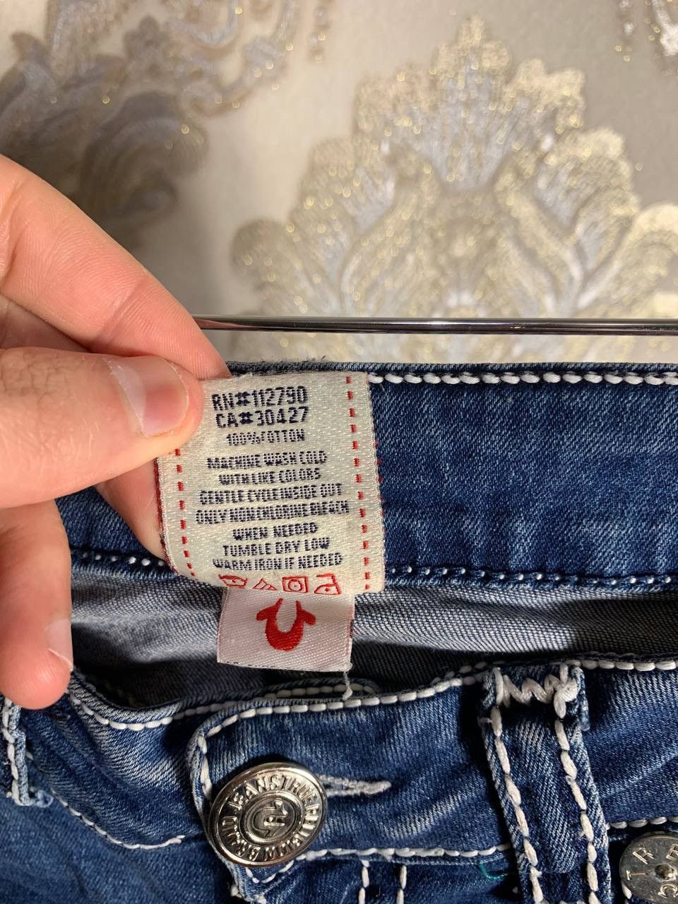 True Religion × Vintage VERY RARE TRUE RELIGION DENIM JEANS JAPAN STYLE Y2K 90s HYPE Size 28" / US 6 / IT 42 - 9 Thumbnail