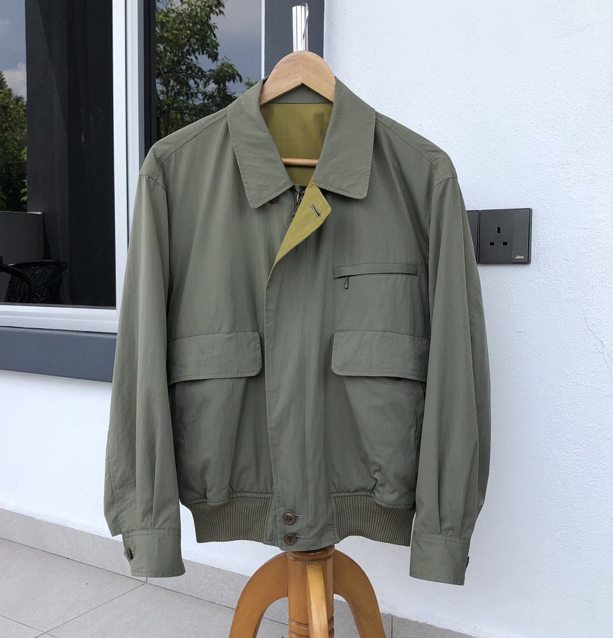 Christian Dior Monsieur Vintage Christian Dior Monsieur Reversible Bomber Jacket Size US S / EU 44-46 / 1 - 2 Thumbnail