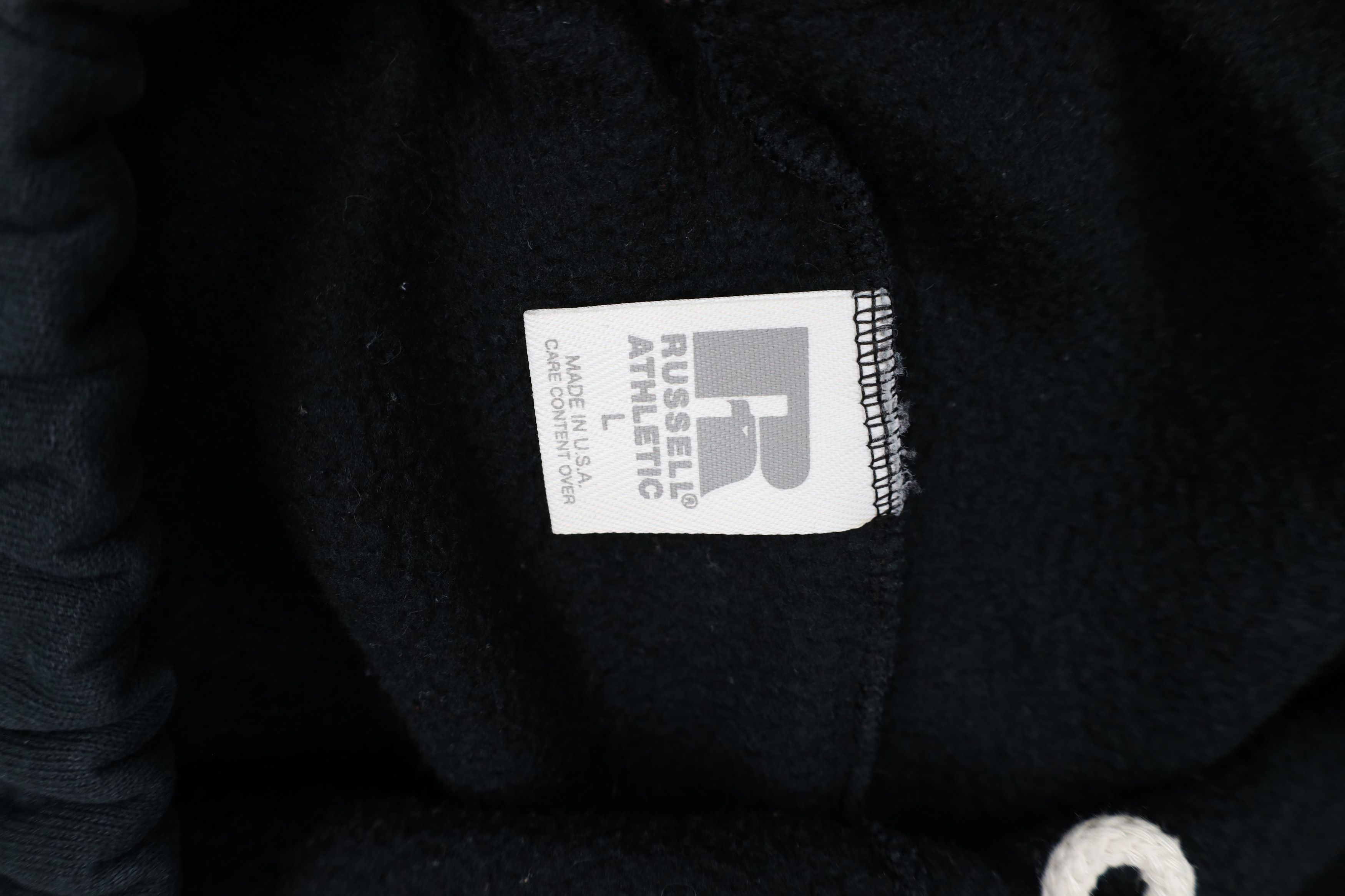 Russell Athletic Vintage 90s Russell Athletic Sweatpants Joggers Black USA Size US 36 / EU 52 - 7 Thumbnail