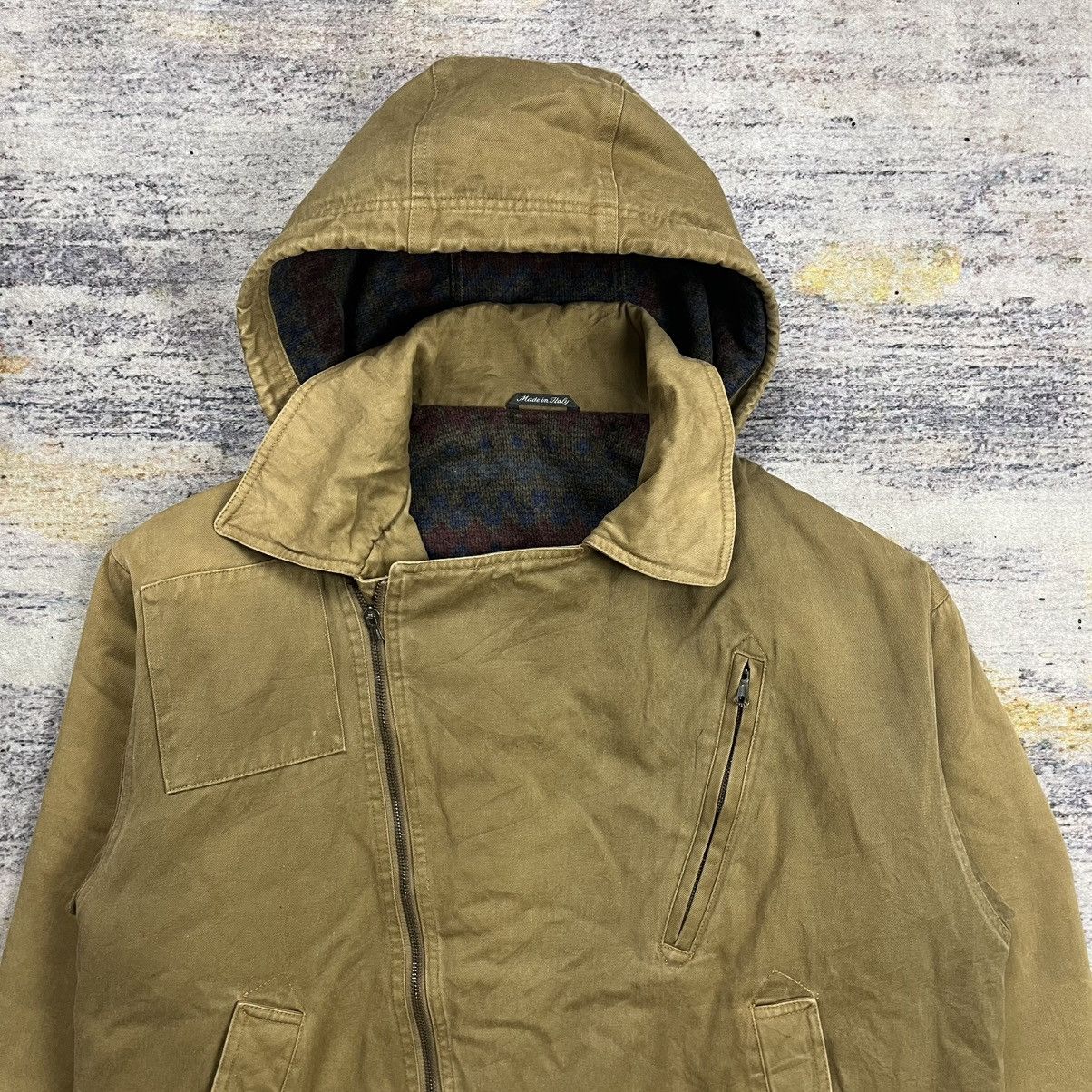 Missoni Vintage Example by missoni asymmetrical hooded jacket Size US M / EU 48-50 / 2 - 3 Thumbnail