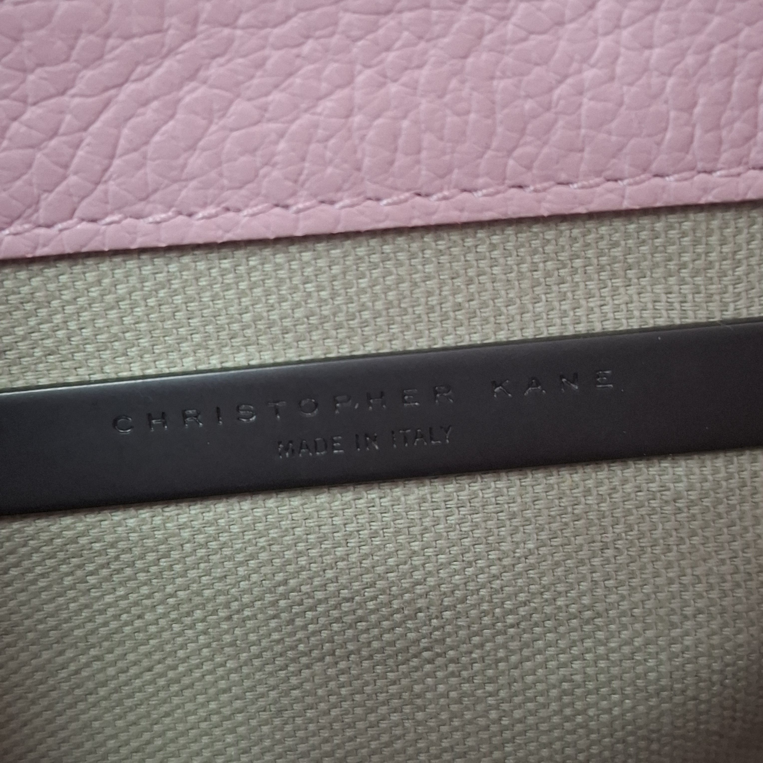 Christopher Kane CHRISTOPHER KANE Pink Safety Buckle Devine Crossbody Bag Size ONE SIZE - 8 Thumbnail