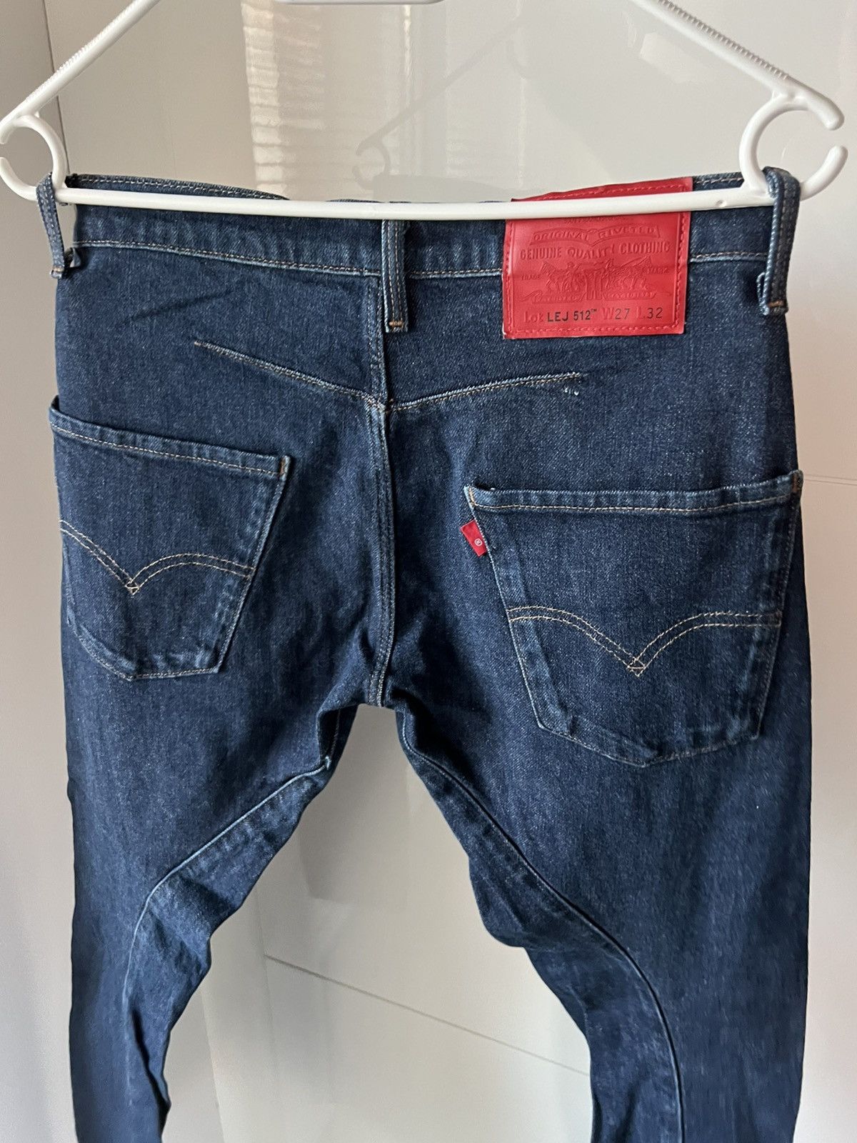 Levi's ‼️Rare Levi’s Enginered Premium Quality LEJ 512 Red Tab Jeans Size US 28 / EU 44 - 2 Thumbnail