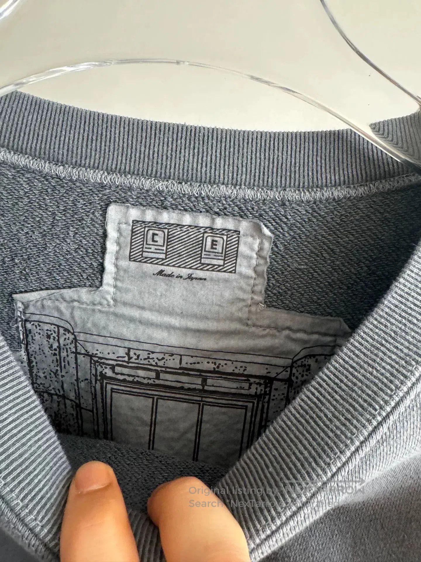 Cav Empt C.E Cevempt Water Washed Hoodie. Size US L / EU 52-54 / 3 - 5 Thumbnail