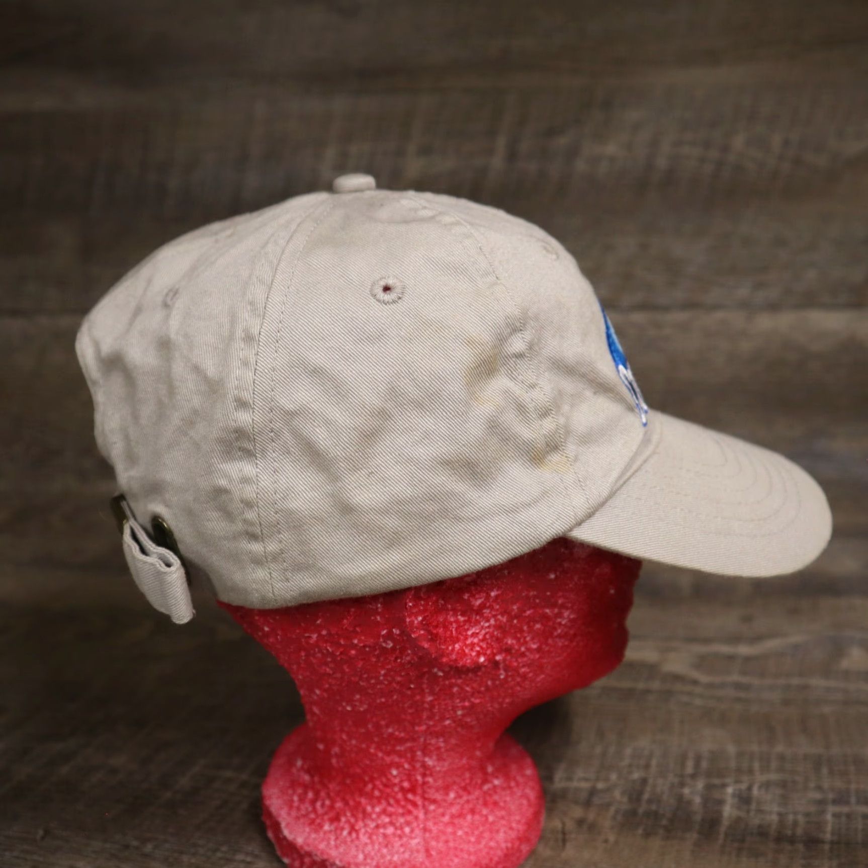 Bally Coppertone Hat Ball Cap Adjustable Khaki Unisex Adults Coppertone Pattern Embroidered Casual Men’s Women’s Size ONE SIZE - 3 Thumbnail