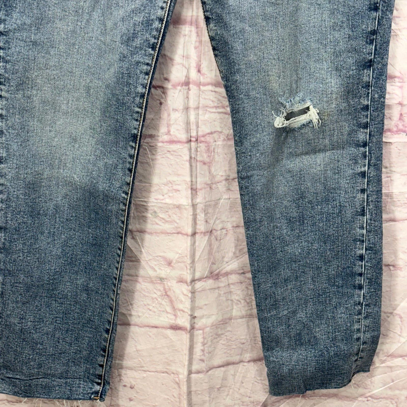 Old Navy Old Navy O.G. Straight High-Rise Jeans Size 8 Long Size 29" - 3 Thumbnail