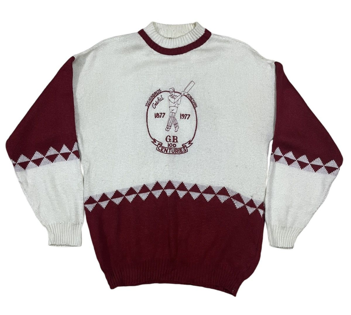 Designer × Vintage Vintage knitwear cricket old money style Size US M / EU 48-50 / 2 - 1 Thumbnail