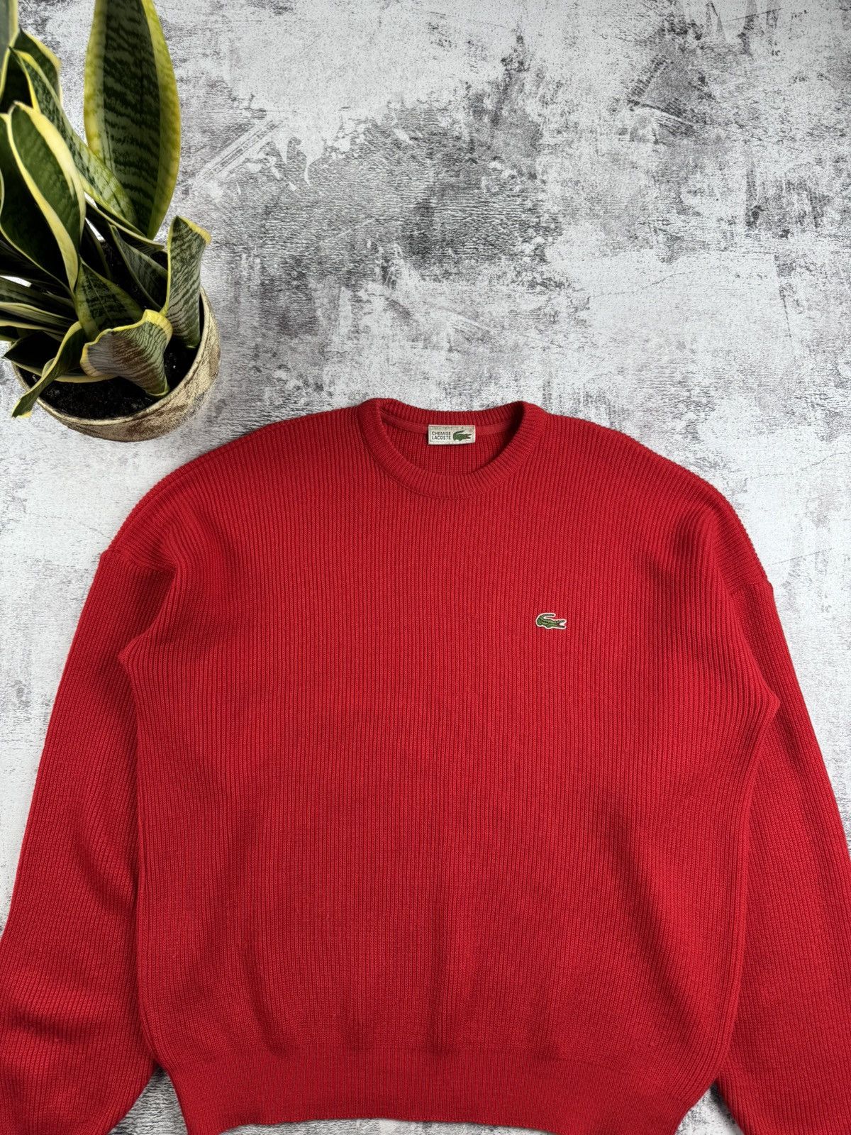 Lacoste Chemise Lacoste 5 Laine Wool France Acrylic Sweater Pullover Size US L / EU 52-54 / 3 - 6 Thumbnail