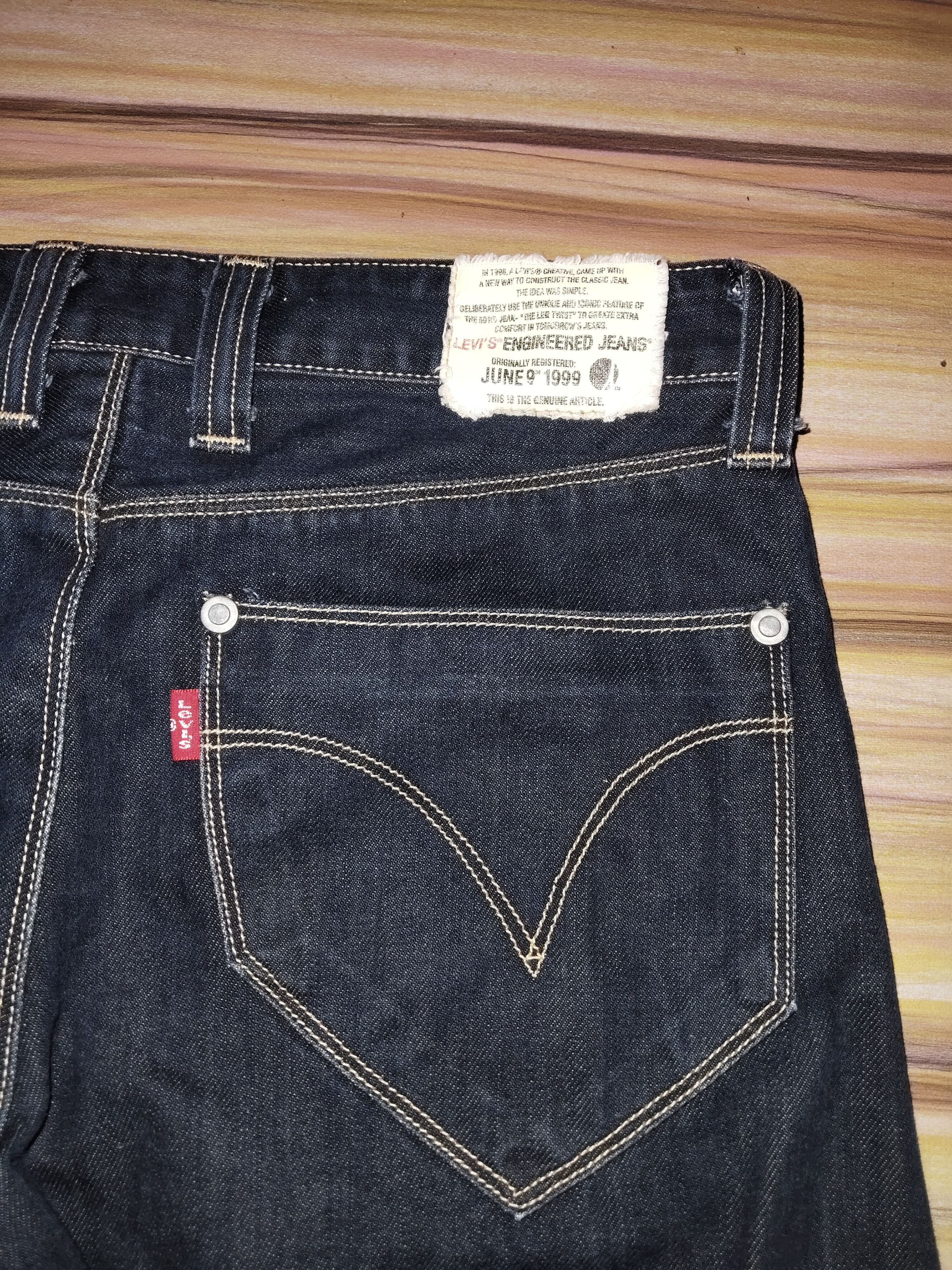 Levi's Vintage Clothing Vintage Levis ENGINEERED JEANS Size US 31 - 7 Thumbnail