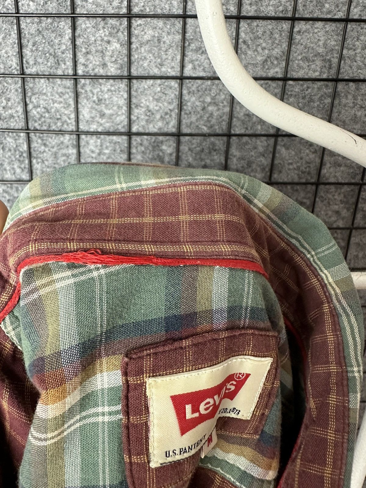Levi's × Vintage Levi’s Streetwear Plaid Long Sleeve Shirt Size M Size US M / EU 48-50 / 2 - 10 Thumbnail