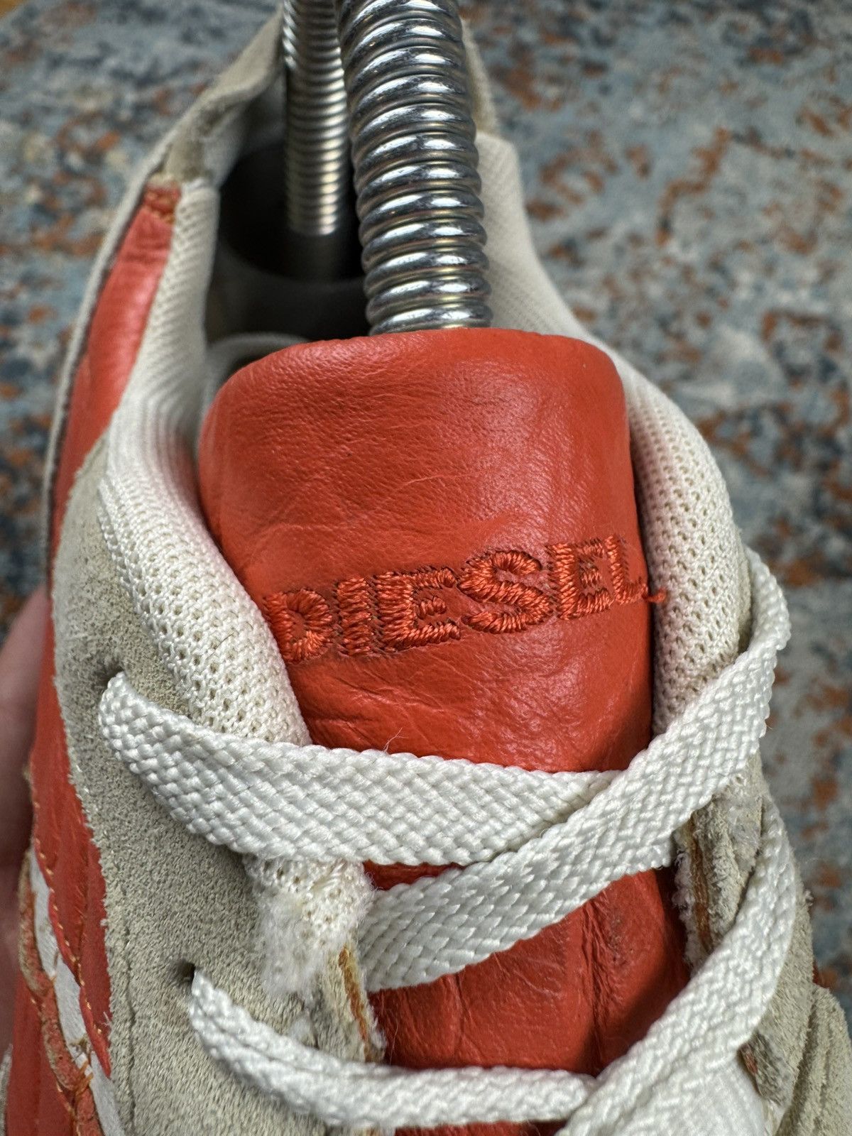 Diesel × Vintage Vintage 2000s Diesel low profile leather suede sneakers Size US 8 / IT 38 - 15 Thumbnail