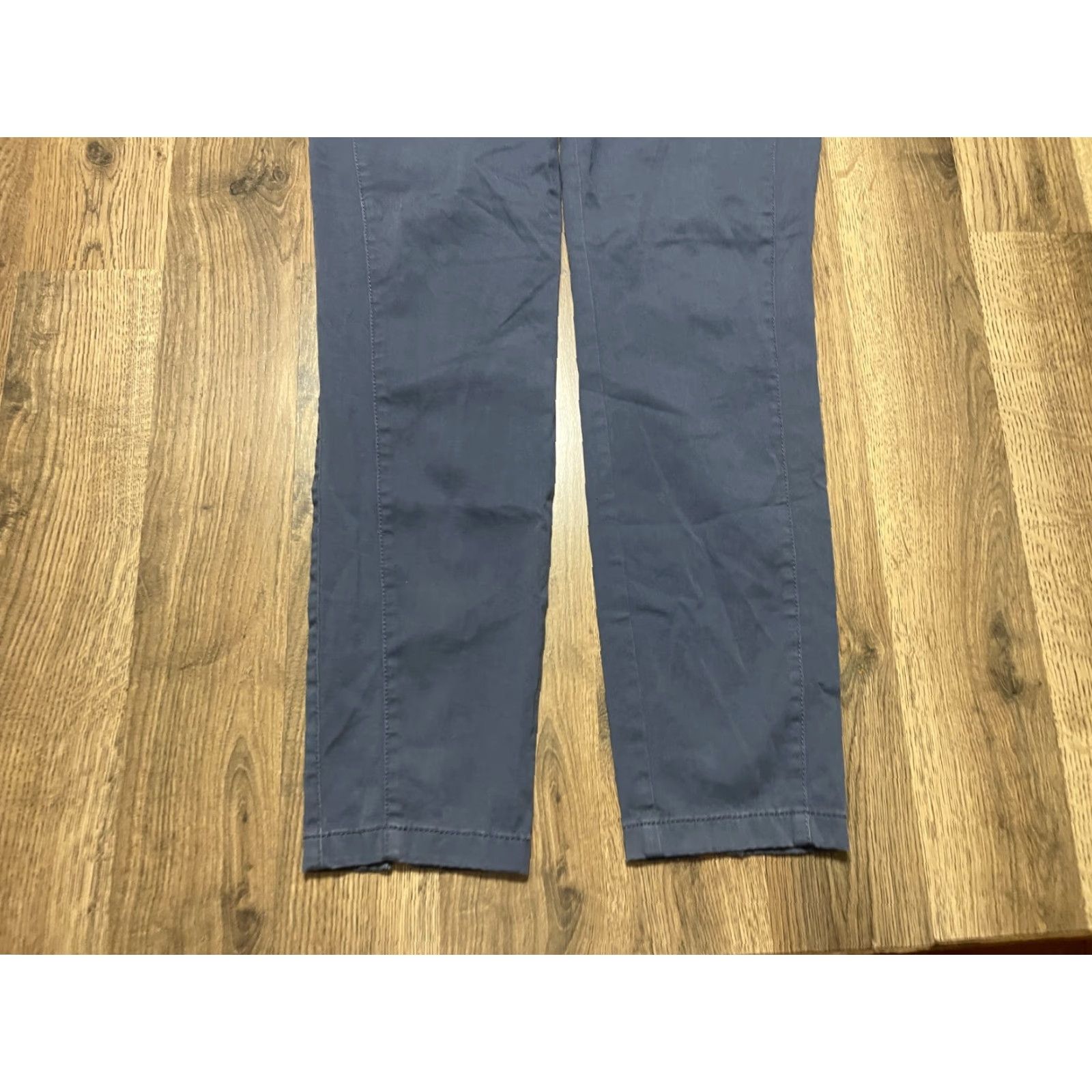 Loft LOFT Pants Women's Size 8 Blue Straight Leg Pockets Size 30" / US 8 / IT 44 - 3 Thumbnail