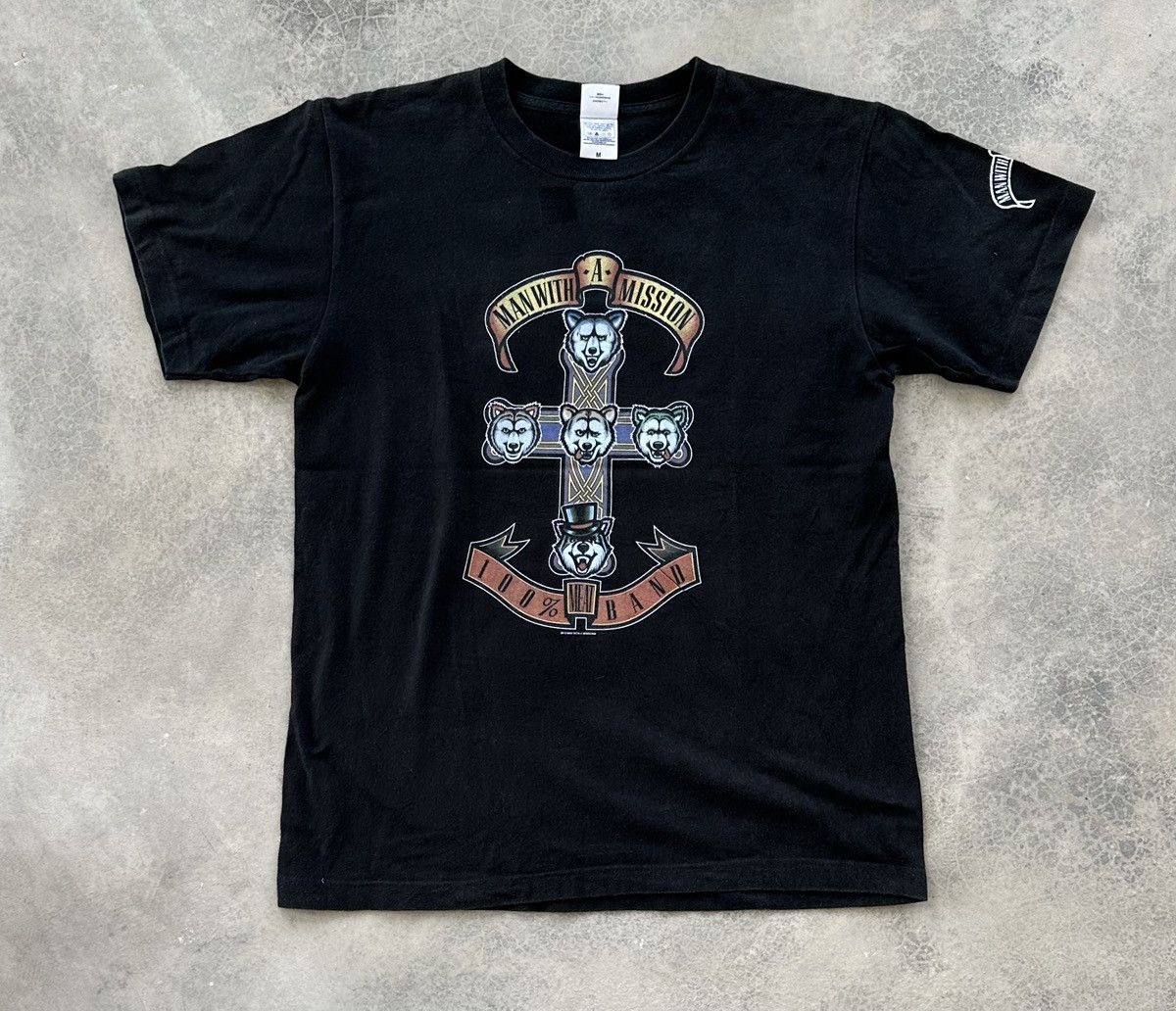 MAN WITH A MISSION × SKULLSHIT 15th AnniversaryコラボTシャツ