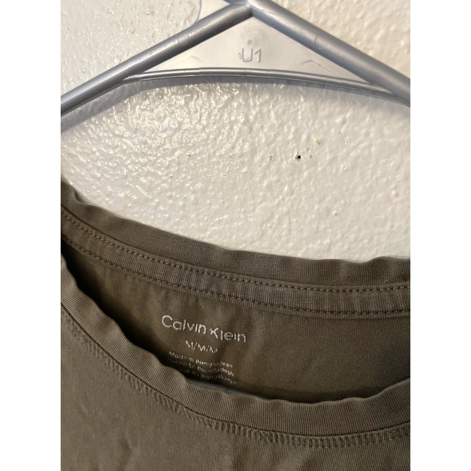 Calvin Klein Calvin Klein T-Shirt Women M Brown Graphic Round Neck Short Sleeve Size M / US 6-8 / IT 42-44 - 3 Thumbnail