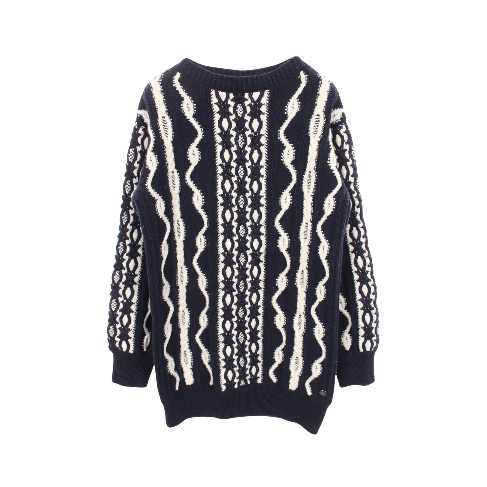 Chanel Chanel Chanel Wool Cashmere Dress Textile Dresses DUTY FREE for USA Size ONE SIZE - 1 Thumbnail