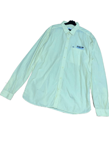 Lacoste Vintage Lacoste Regular Fit Button Up Shirt Size US XL / EU 56 / 4 - 1 Thumbnail