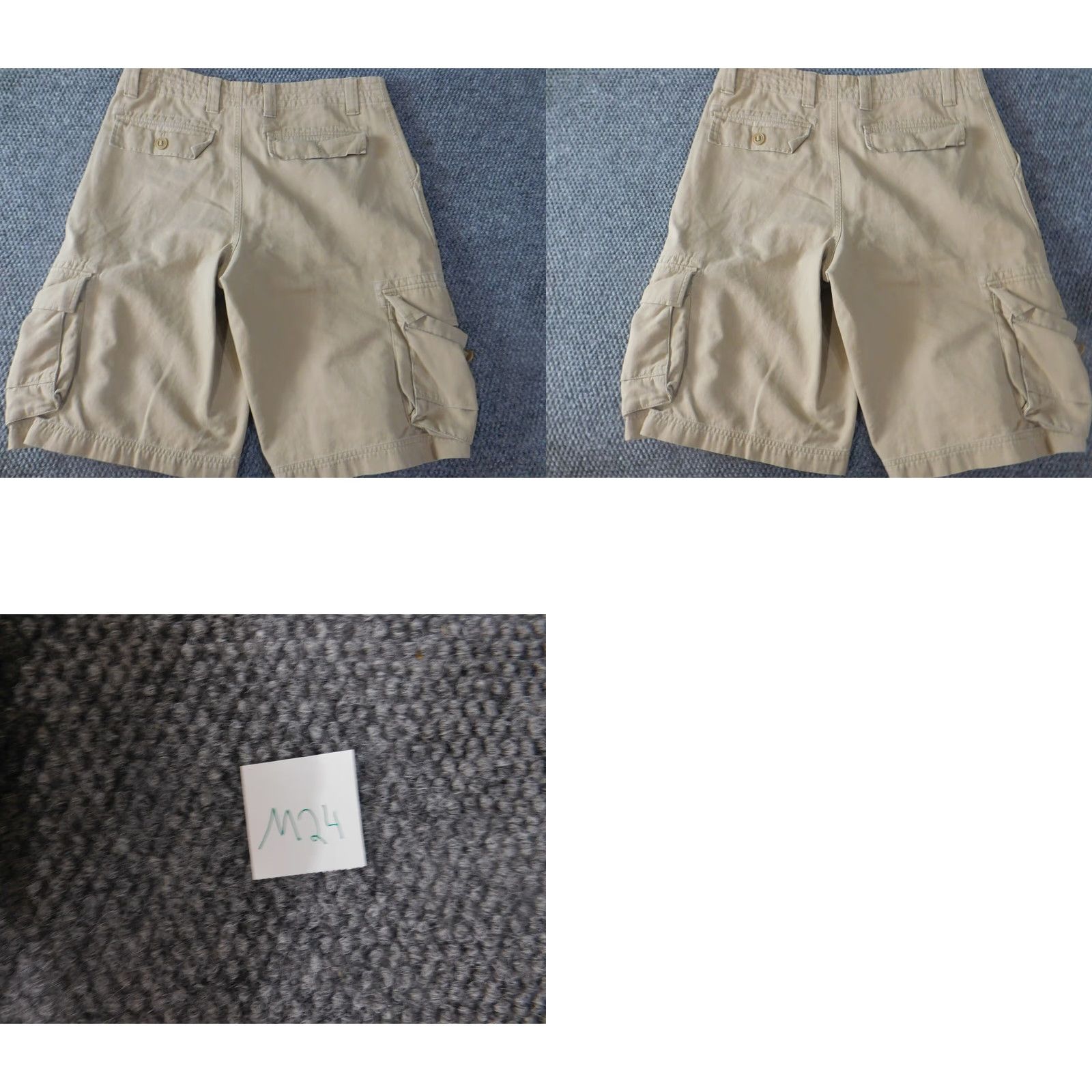 Roundtree & Yorke Roundtree & Yorke mens shorts 34 beige cargo utility easy care chino Shirt? Size US 34 / EU 50 - 8 Thumbnail