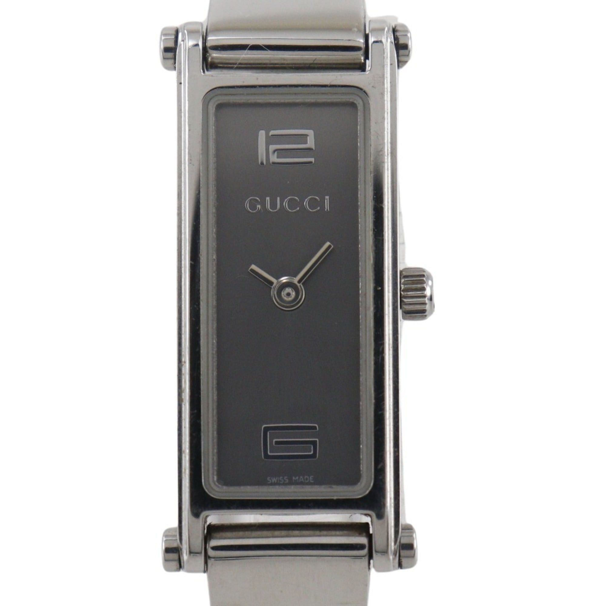 Gucci Gucci Watch 1500L Stainless Steel Quartz Analog Display Silver Dial Women's Size ONE SIZE - 1 Thumbnail