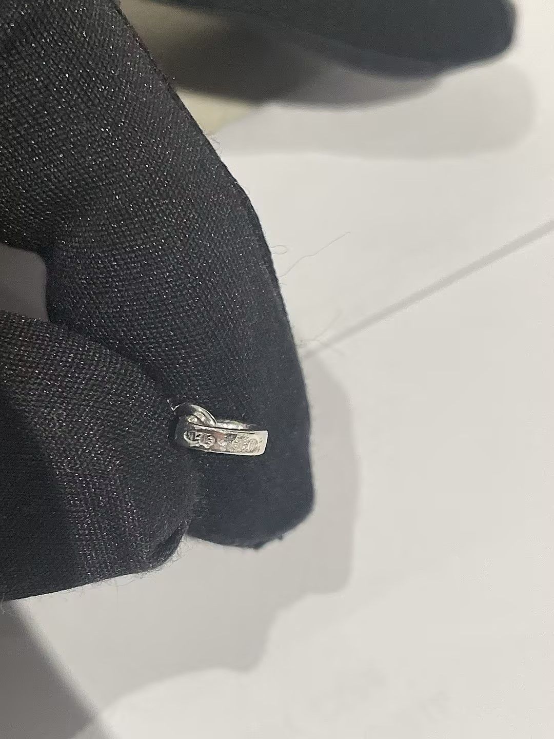 Chrome Hearts Chrome Hearts 18K White Gold Blue Sapphire Babyfat Charm Size ONE SIZE - 11 Thumbnail