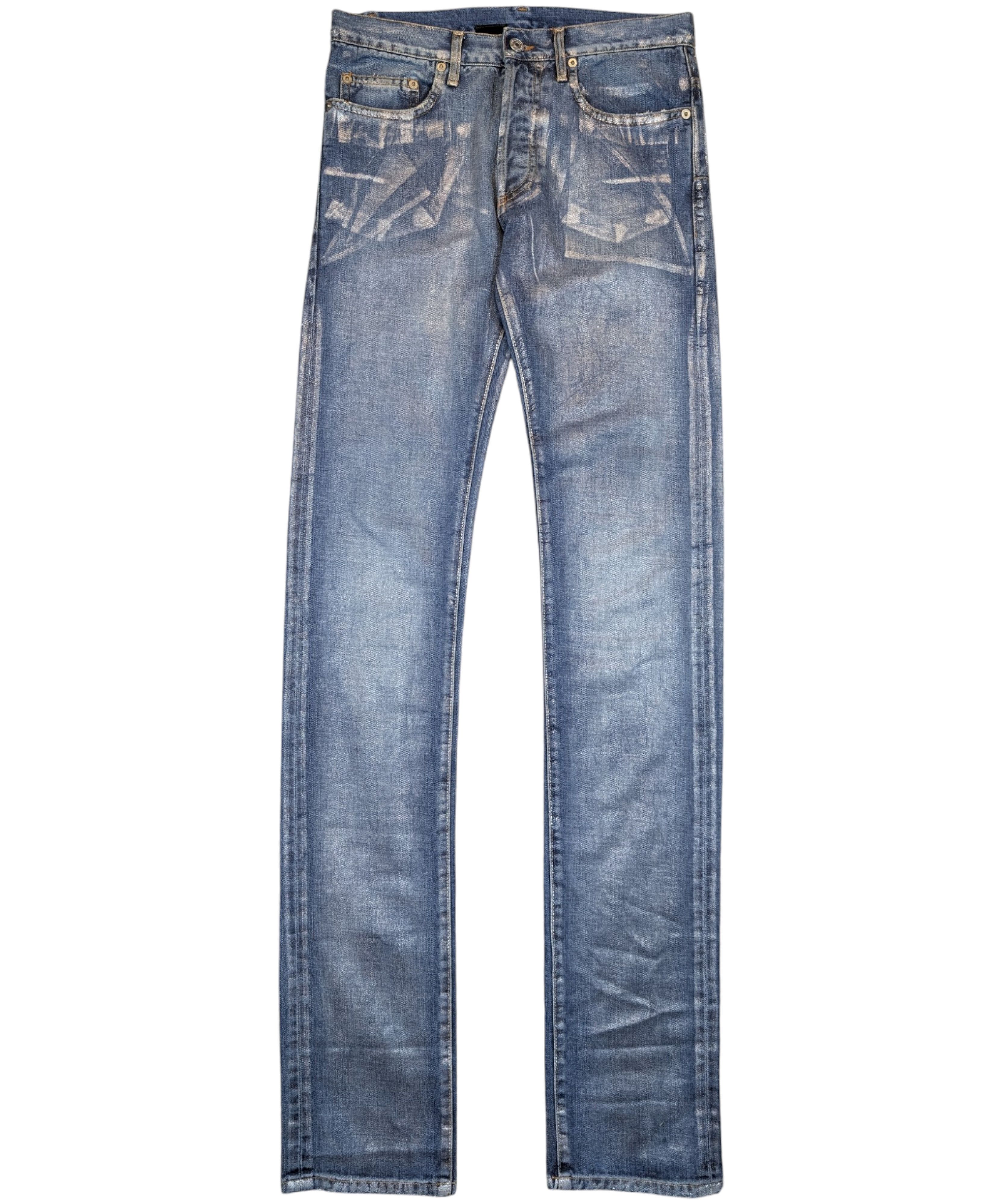 パンツ SS08\"dior homme\"washed long skinny denim Dior Homme SS08 Radioactive Jeans •Gently Used •Size: 29 •From