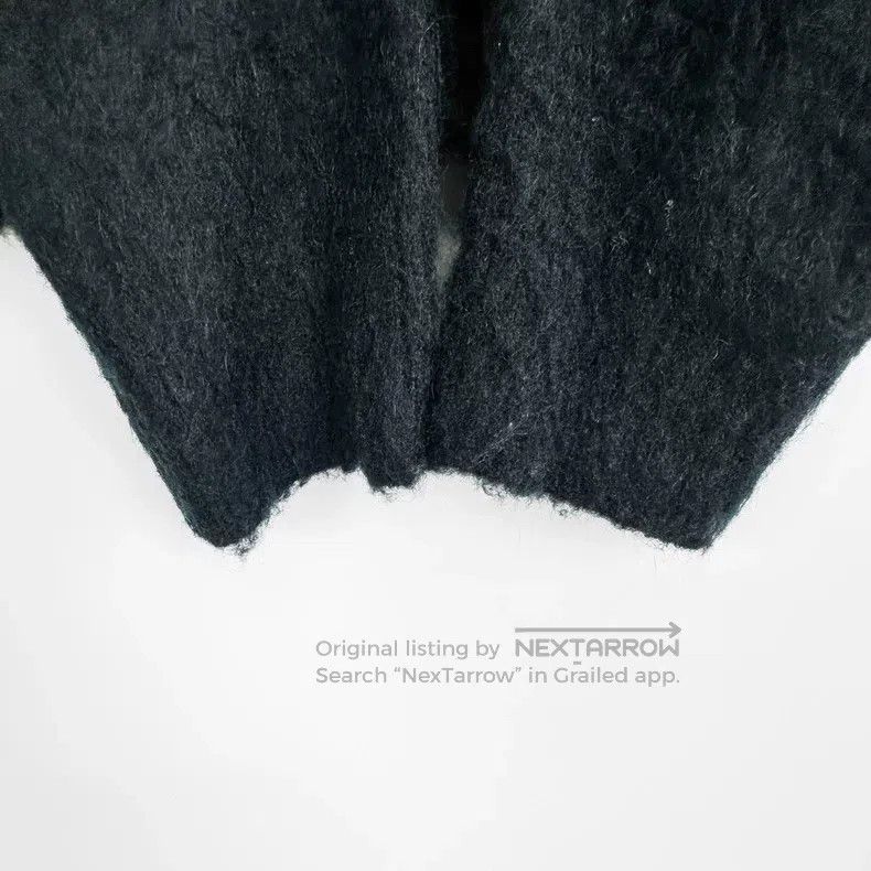 Loewe Loewe Color-blocked knitted cardigan with back leather log Size M / US 6-8 / IT 42-44 - 7 Thumbnail