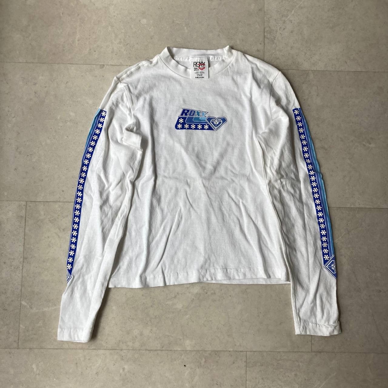 Quiksilver Vintage Roxy Quiksilver Surfboards Long Sleeve Tee Size M / US 6-8 / IT 42-44 - 1 Thumbnail