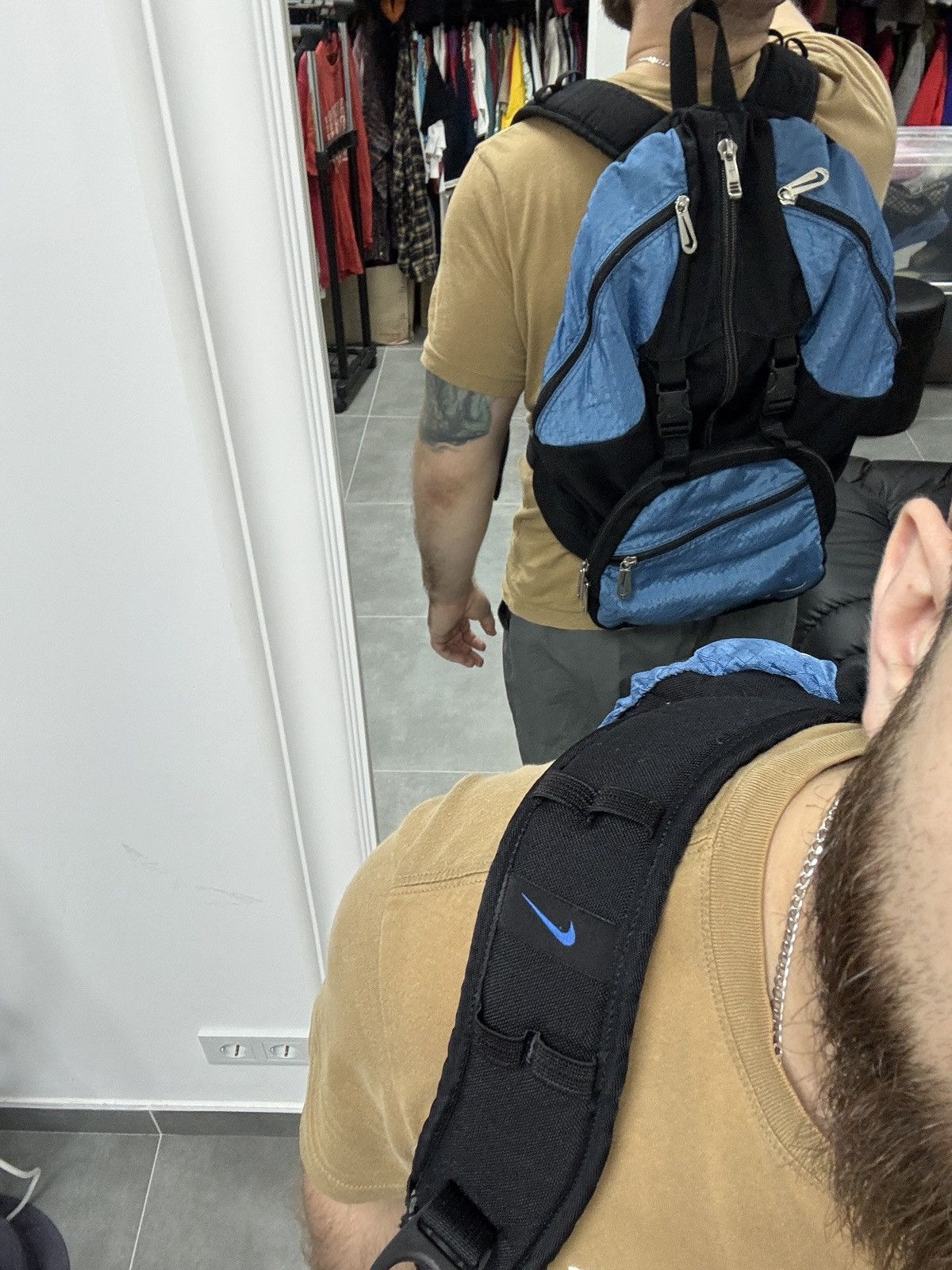 Nike × Nike ACG × Vintage Vintage Nike Hydration Capable Nylon Backpack Size ONE SIZE - 3 Thumbnail