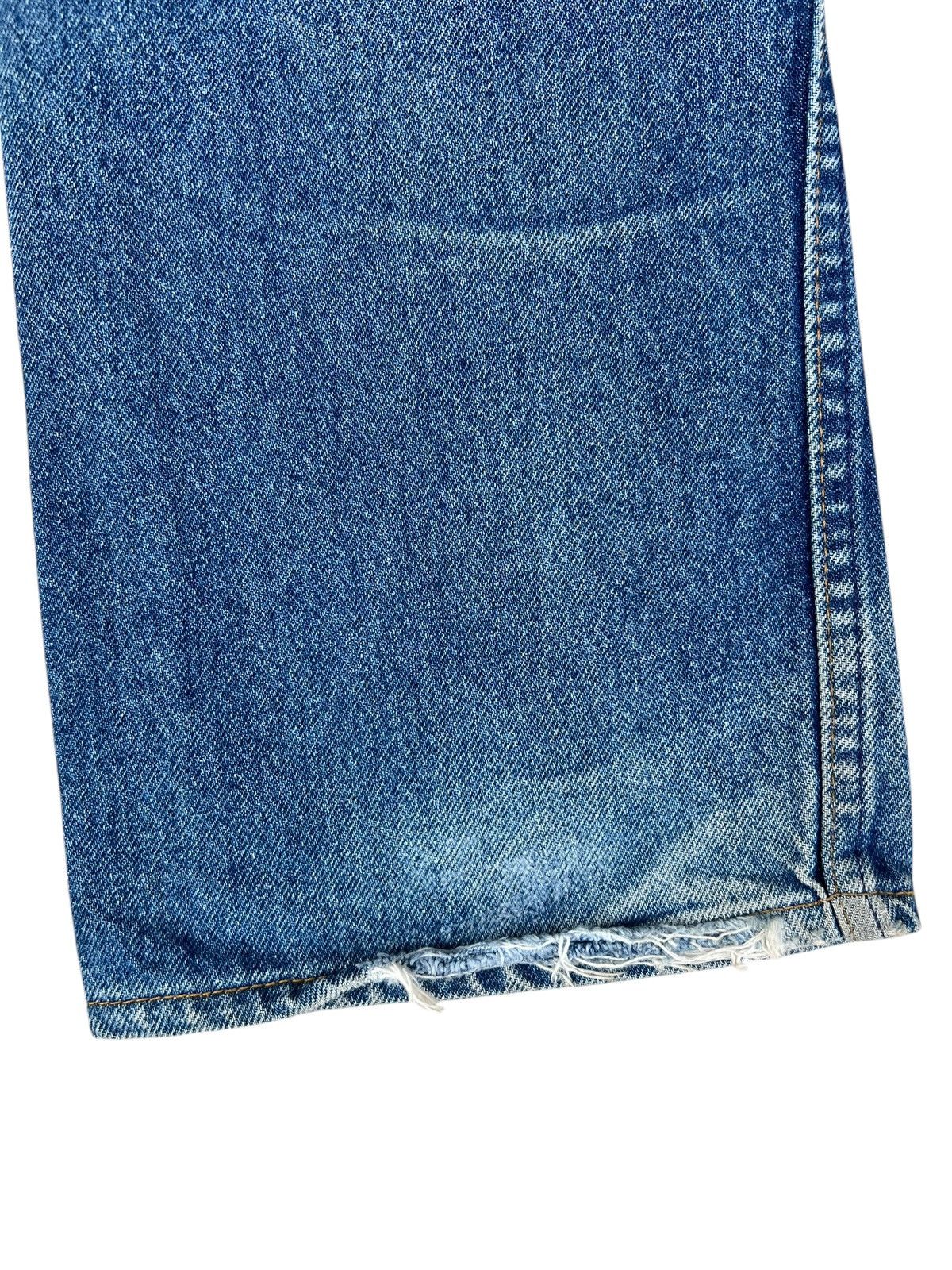 Levi's × Vintage Vintage 90s Levi’s 517 Faded Denim Bootcut Jeans Flare Size US 30 / EU 46 - 17 Thumbnail