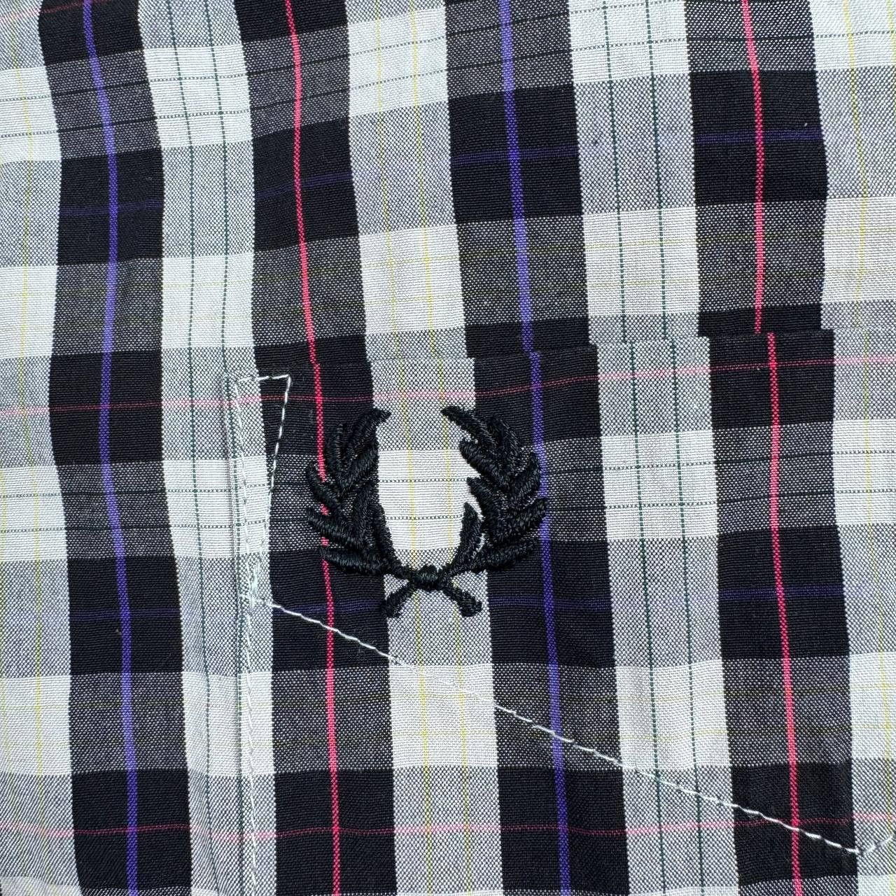 Fred Perry Fred Perry Checked Button Down Shirt Black White Mens Size S Size US S / EU 44-46 / 1 - 4 Thumbnail