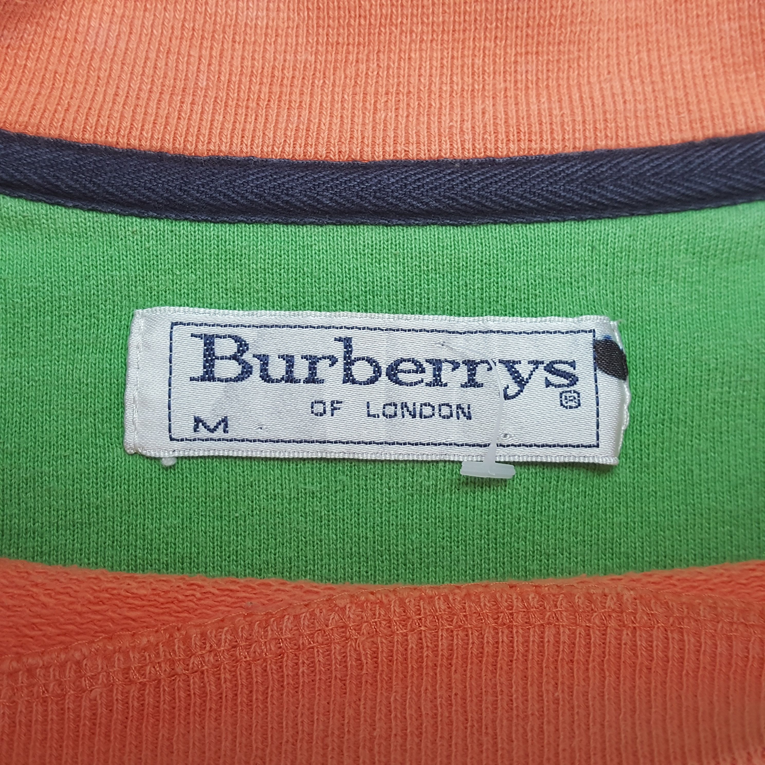 Burberry Vintage Burberry's Of London Fashion Brand Sweatshirt RR12 Size US M / EU 48-50 / 2 - 7 Thumbnail