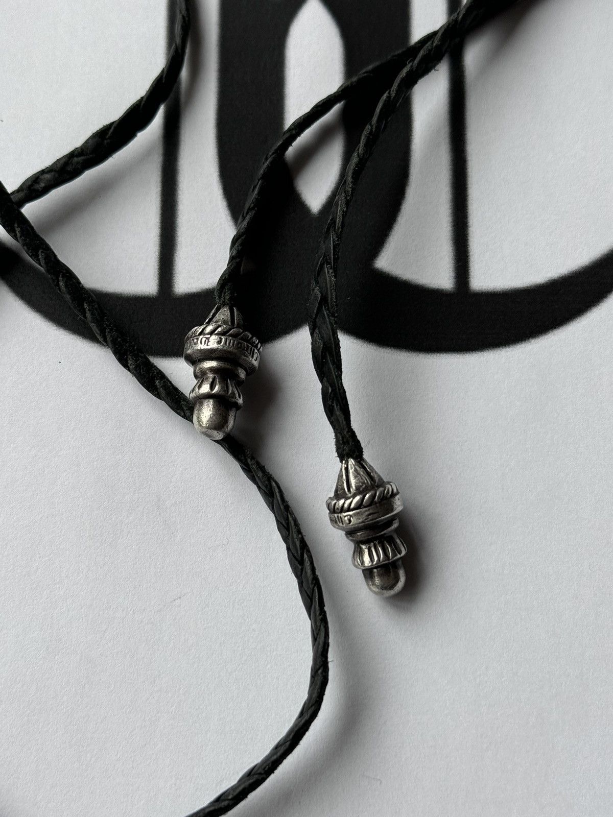Chrome Hearts CHROME HEARTS LEATHER ROPE Size ONE SIZE - 9 Thumbnail