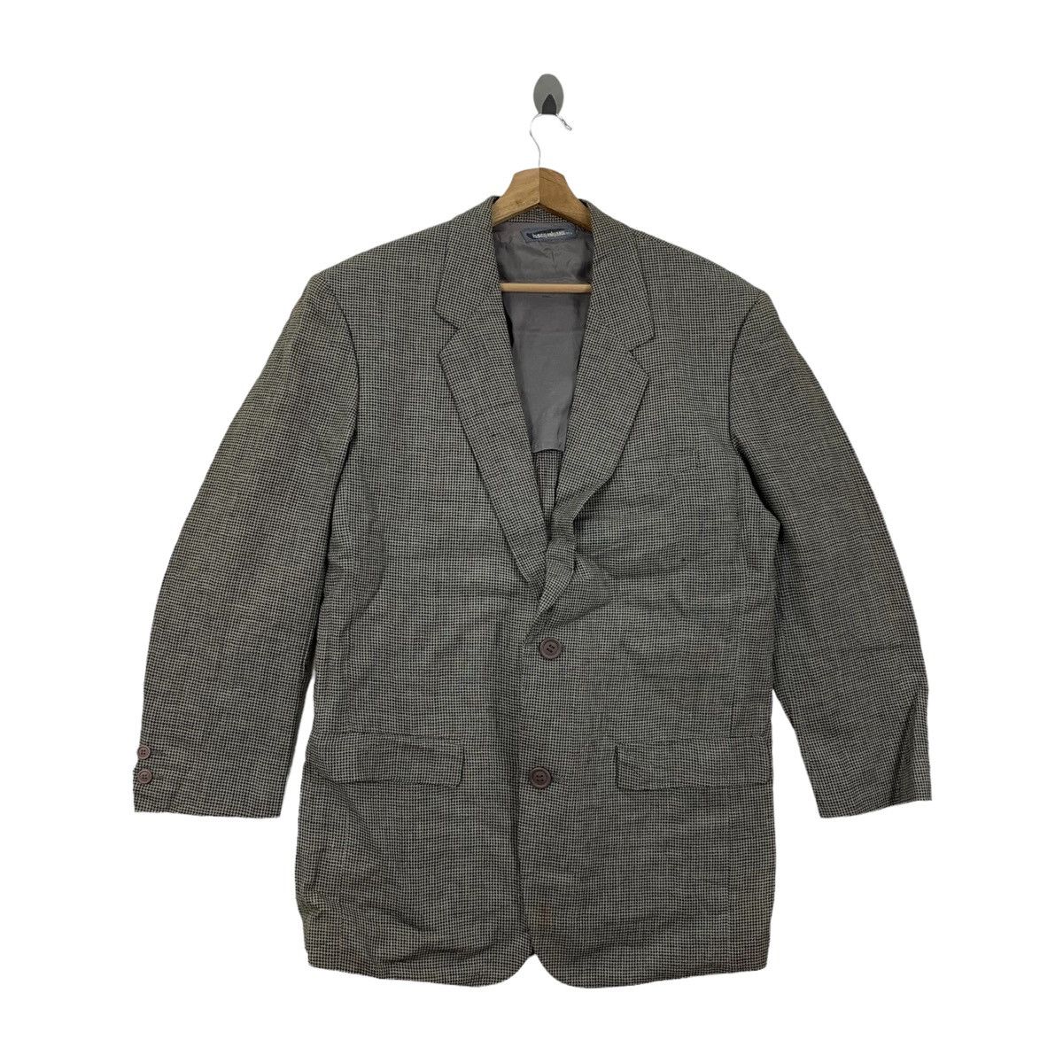 Issey Miyake Vintage ISSEY MIYAKE MEN Japanese Brand Blazer Coat Jacket Size US L / EU 52-54 / 3 - 4 Thumbnail